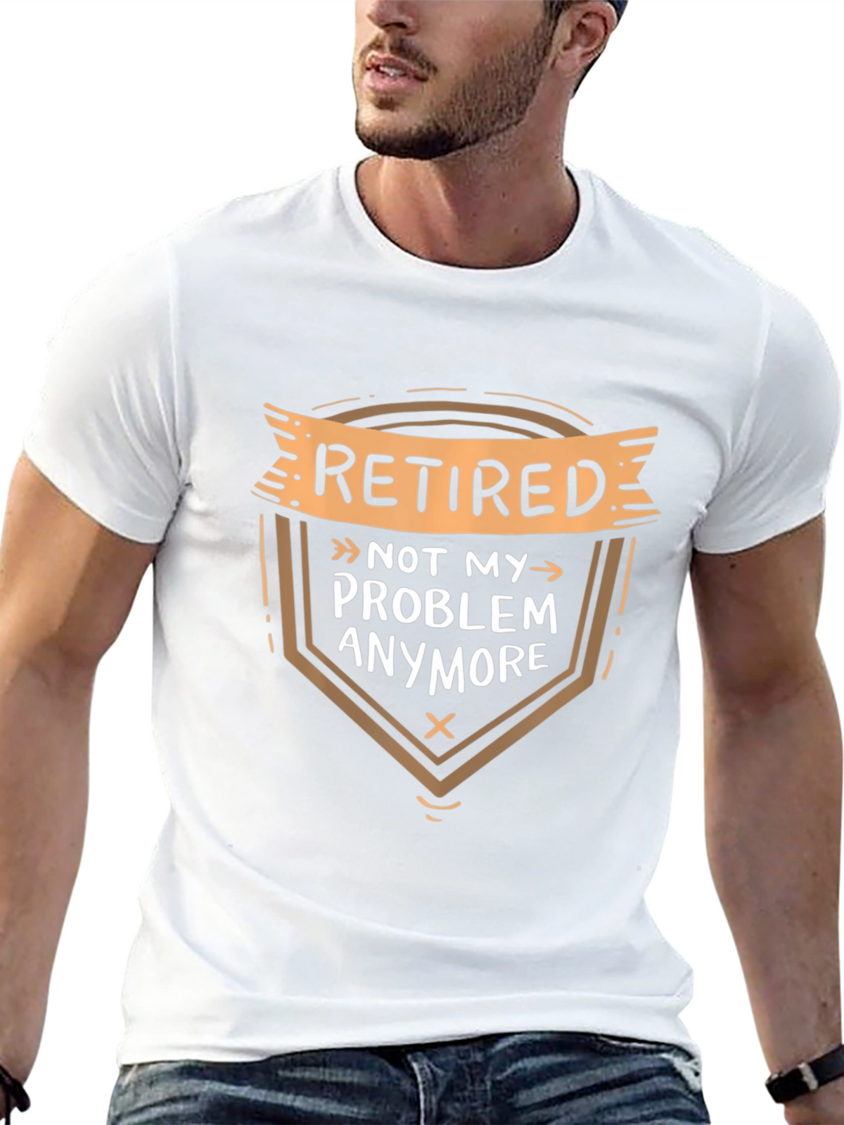 Retired Not My Problem T-Shirt