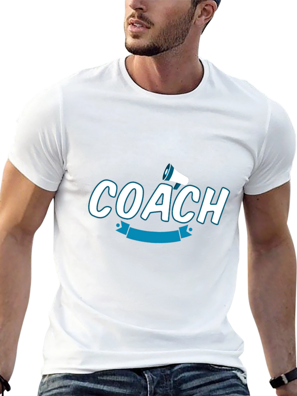 Coach Graphic T-Shirt - Perfect for Coaches
