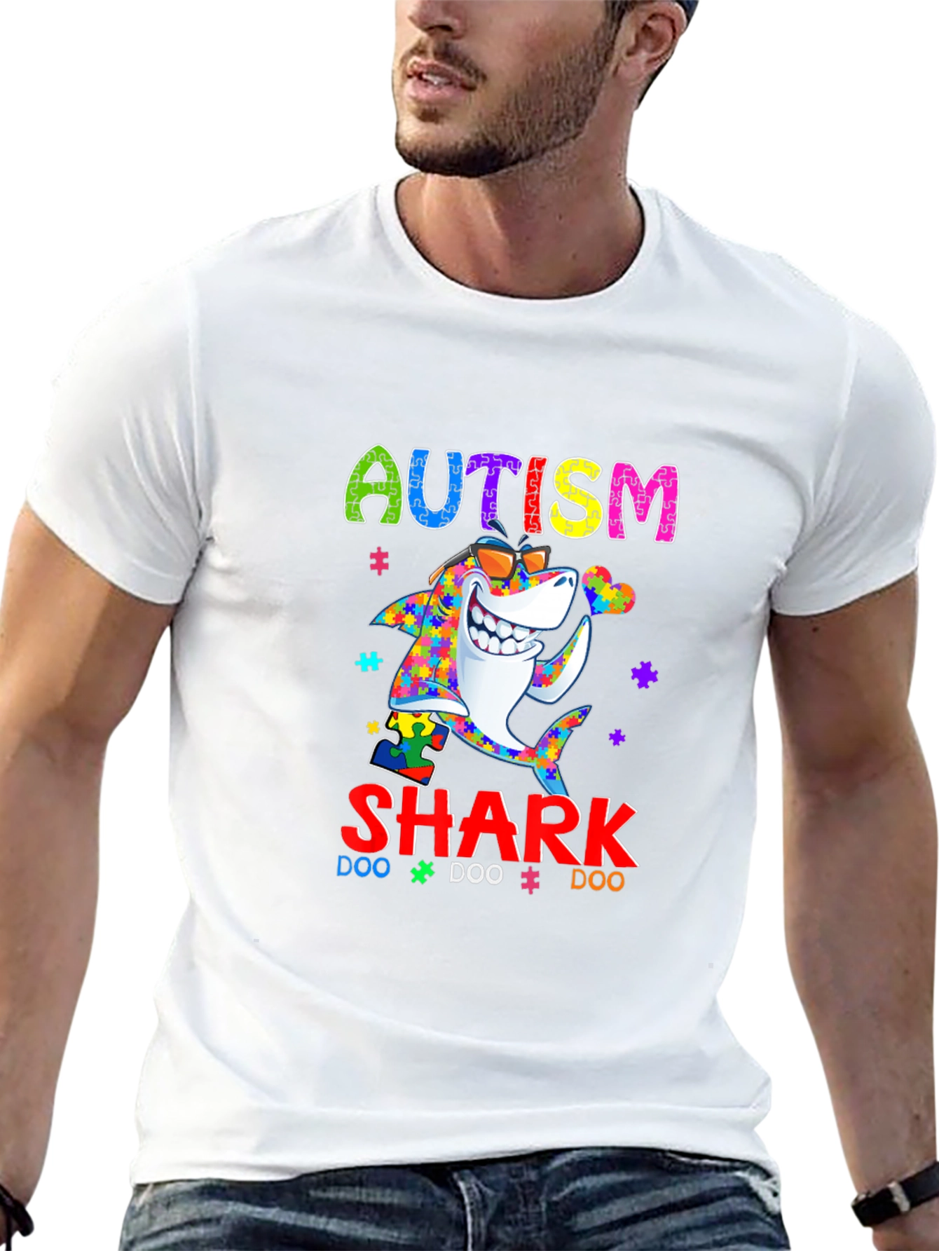 Autism Awareness Shark T-Shirt