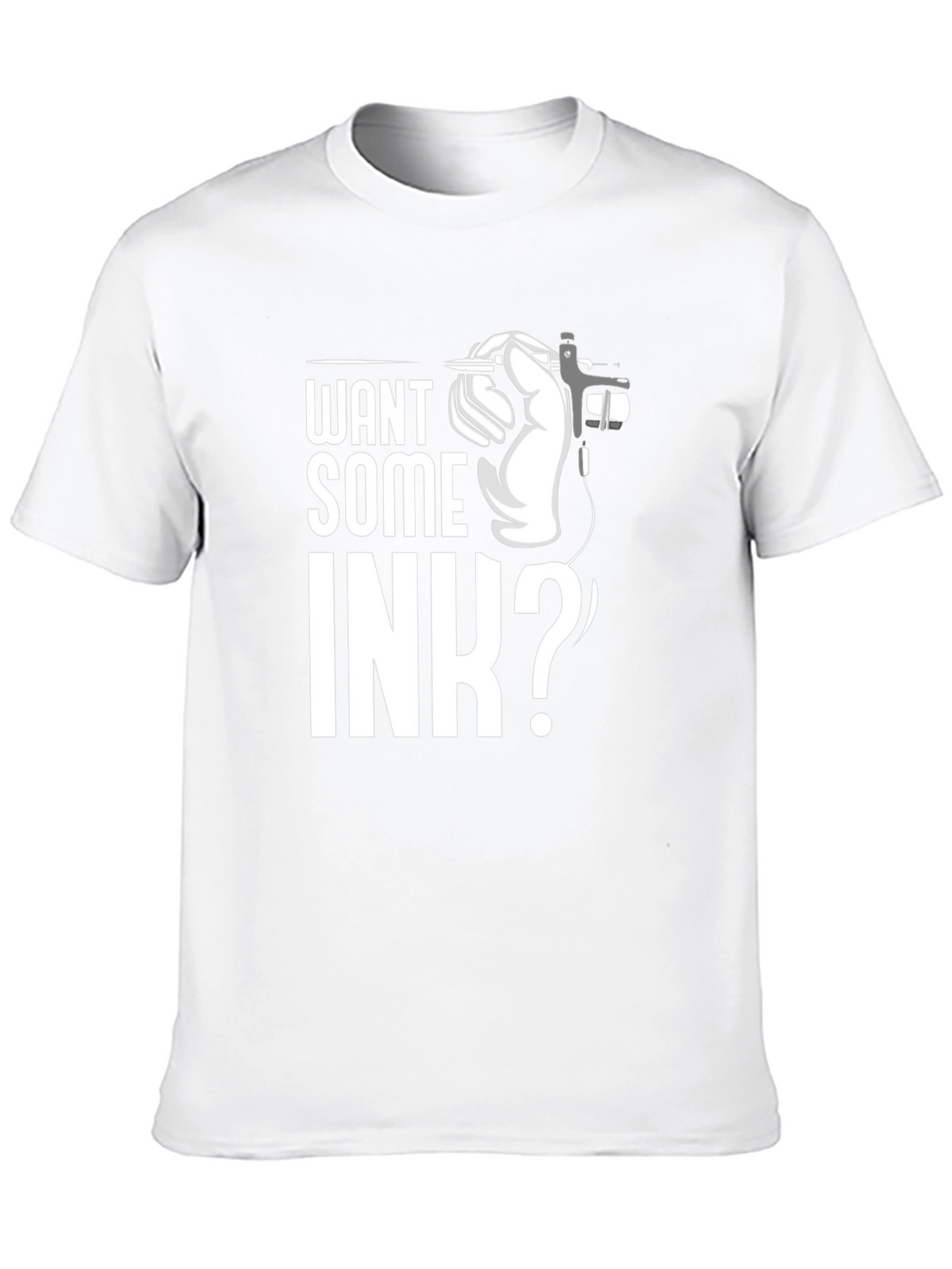 Want Some Ink? Graphic Tee - Tattoo Artist Style