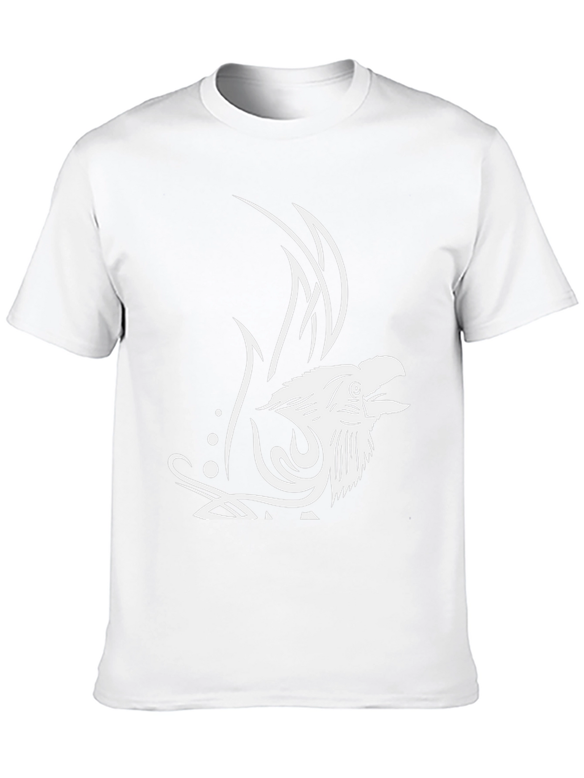 Raven Graphic Tee - Mens Black T-Shirt