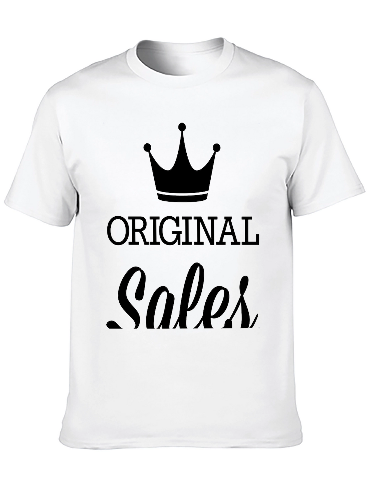 Original Sales Crown Black T-Shirt