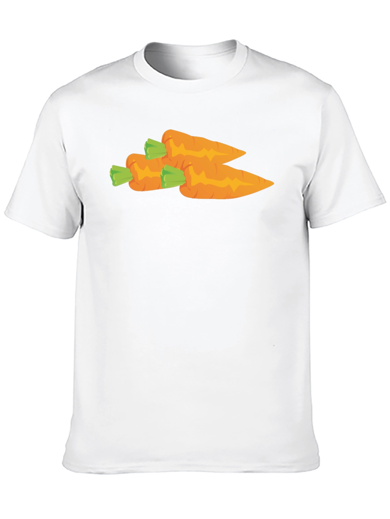 Carrot Graphic T-Shirt - Unisex Black Tee