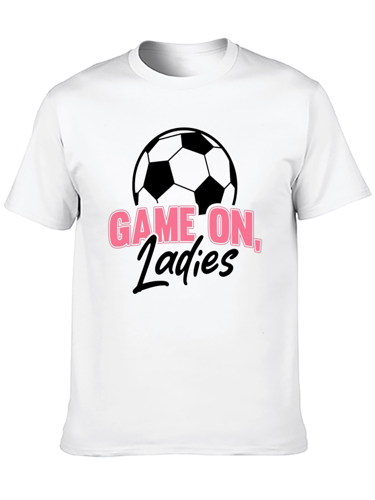 Game On Ladies! Soccer Graphic Tee