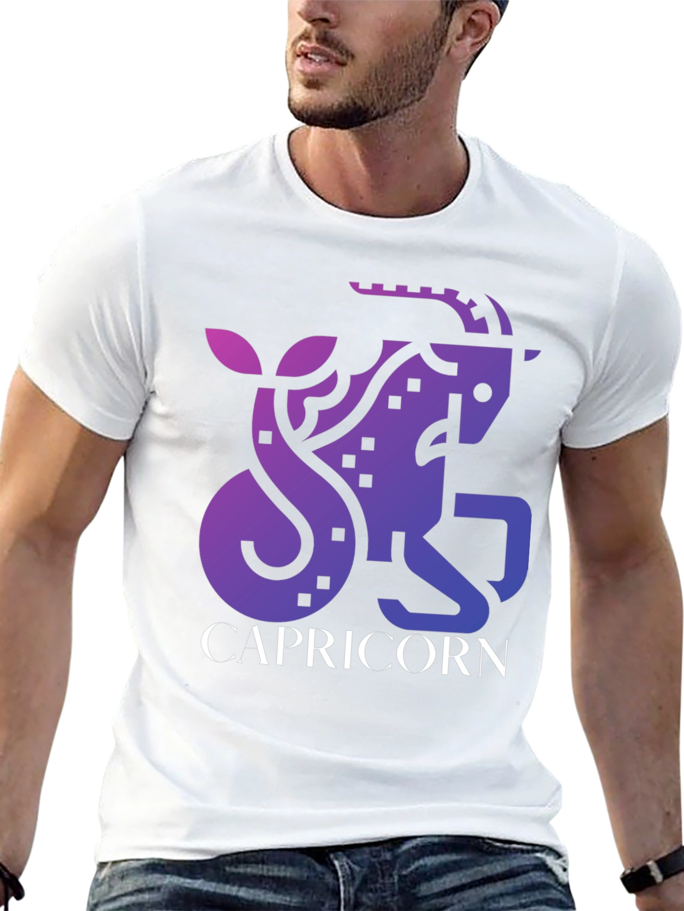 Capricorn Zodiac Graphic T-Shirt