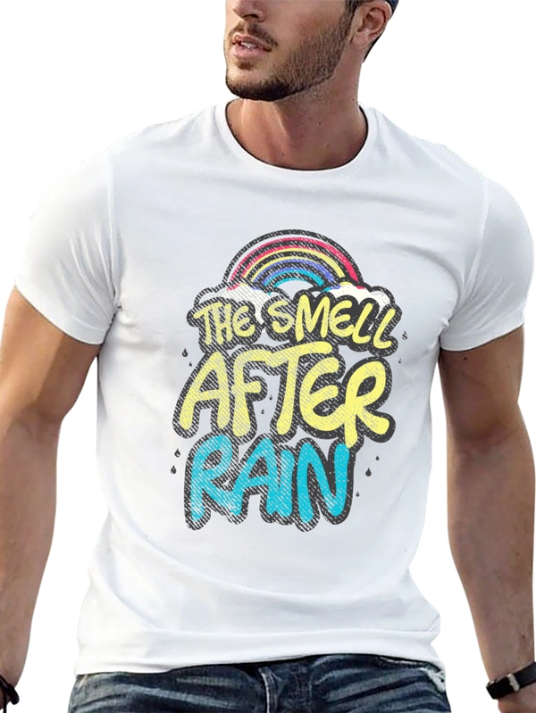 The Smell After Rain Graphic Tee - Black