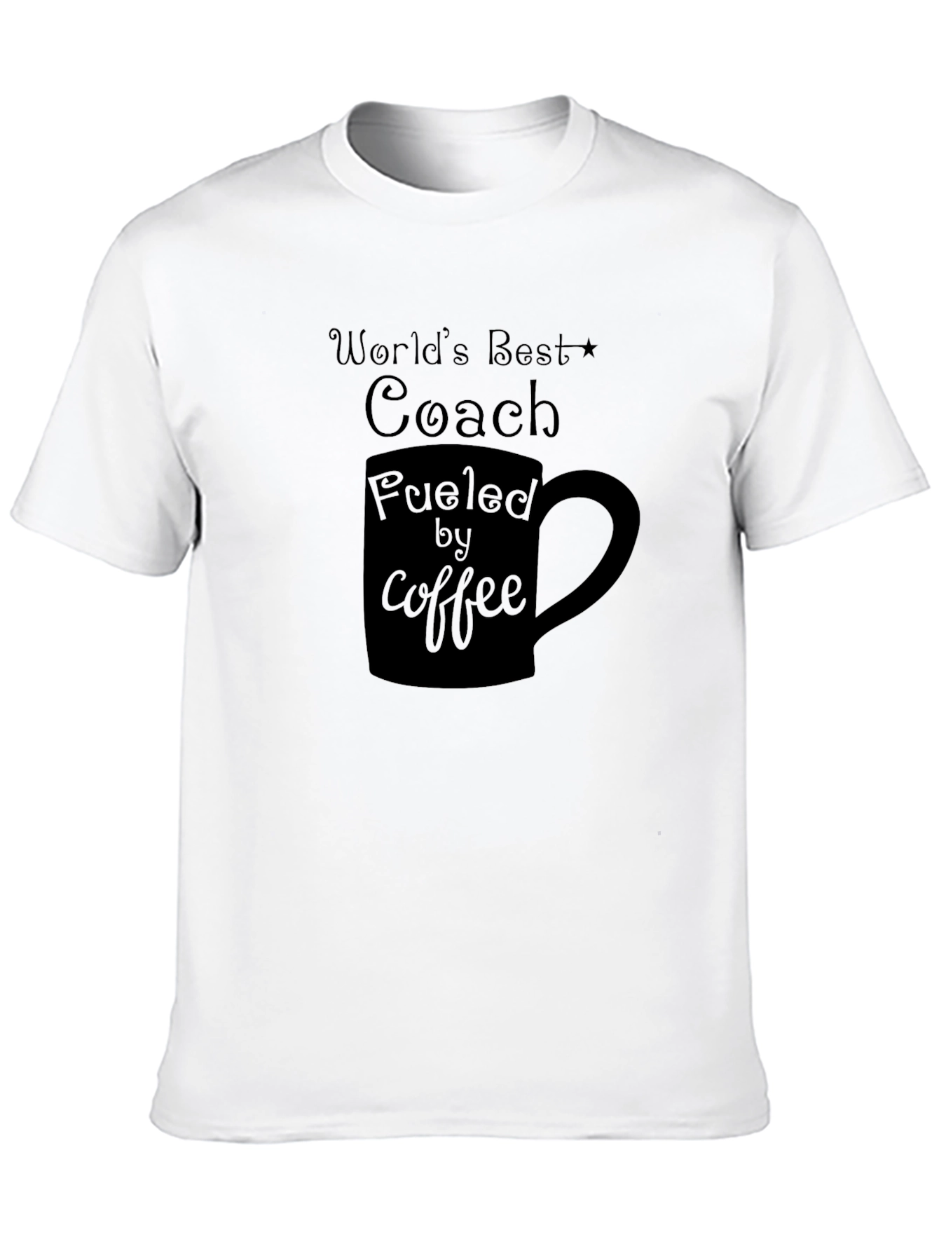Worlds Best Coach Coffee Fuel T-Shirt