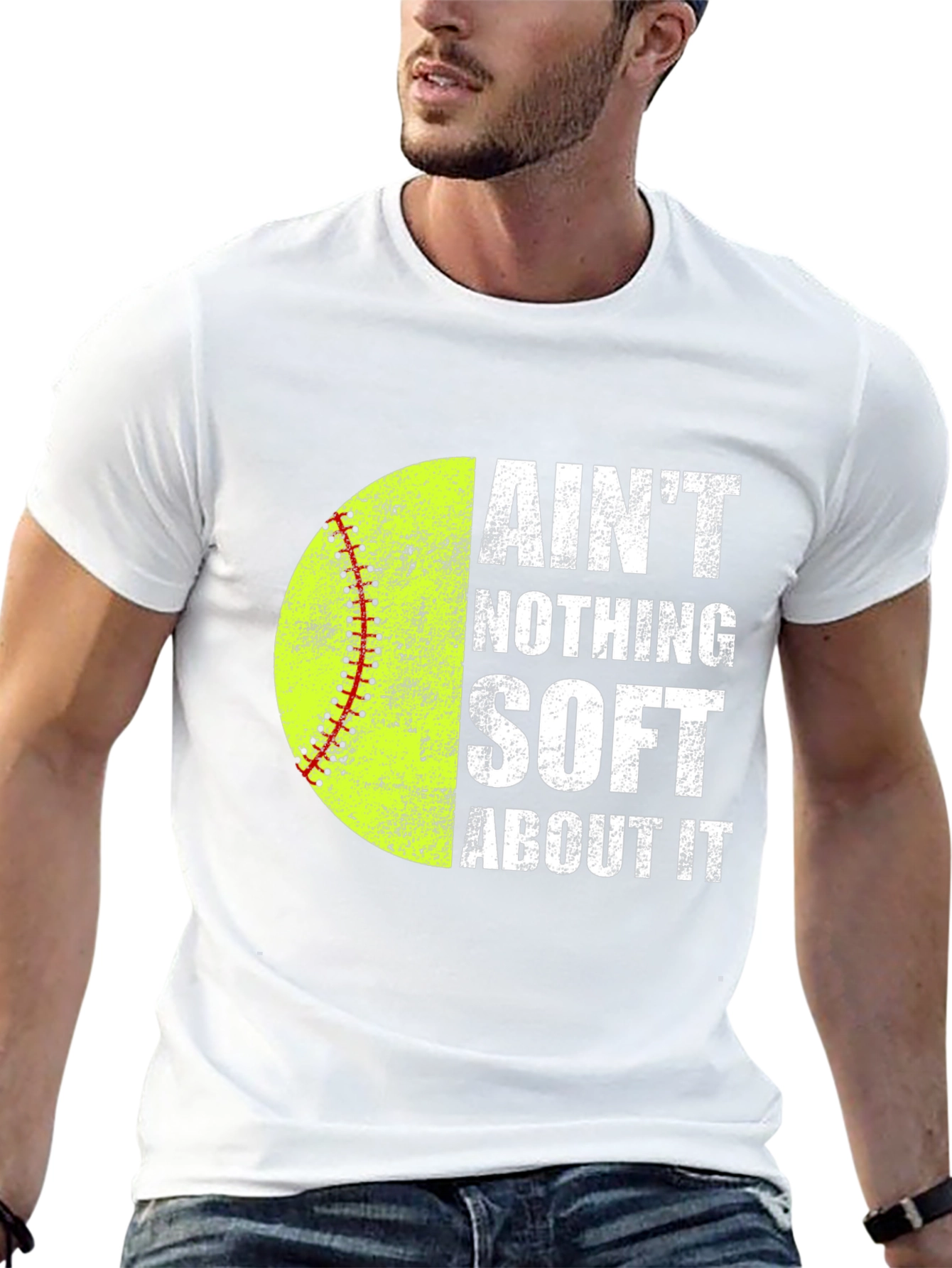 Aint Nothing Soft Softball T-Shirt