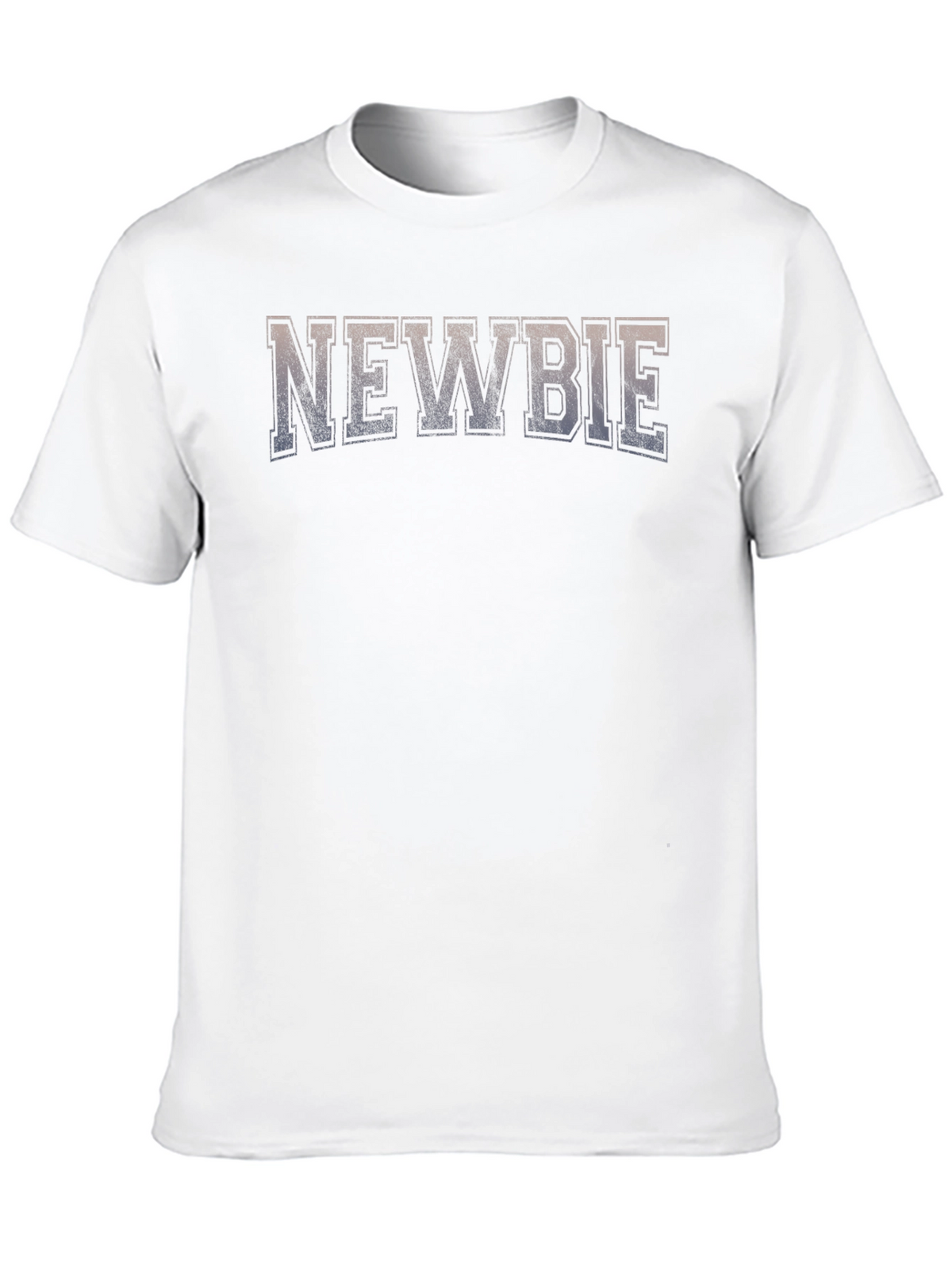 Newbie Graphic T-Shirt - Black Crew Neck
