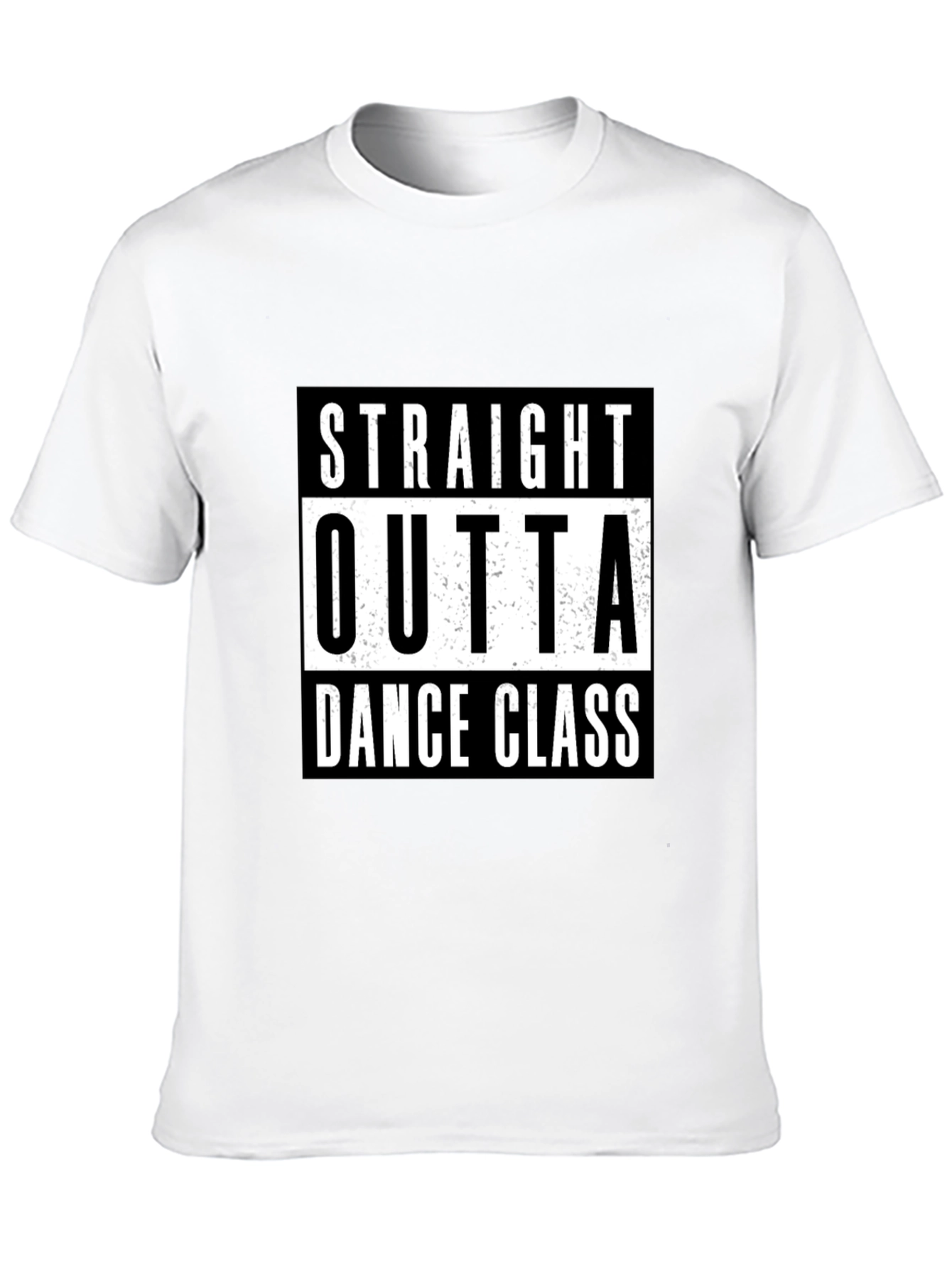 Straight Outta Dance Class Black T-Shirt