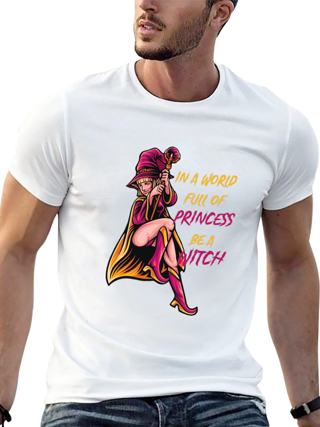Be a Witch T-Shirt - Unique Graphic Tee