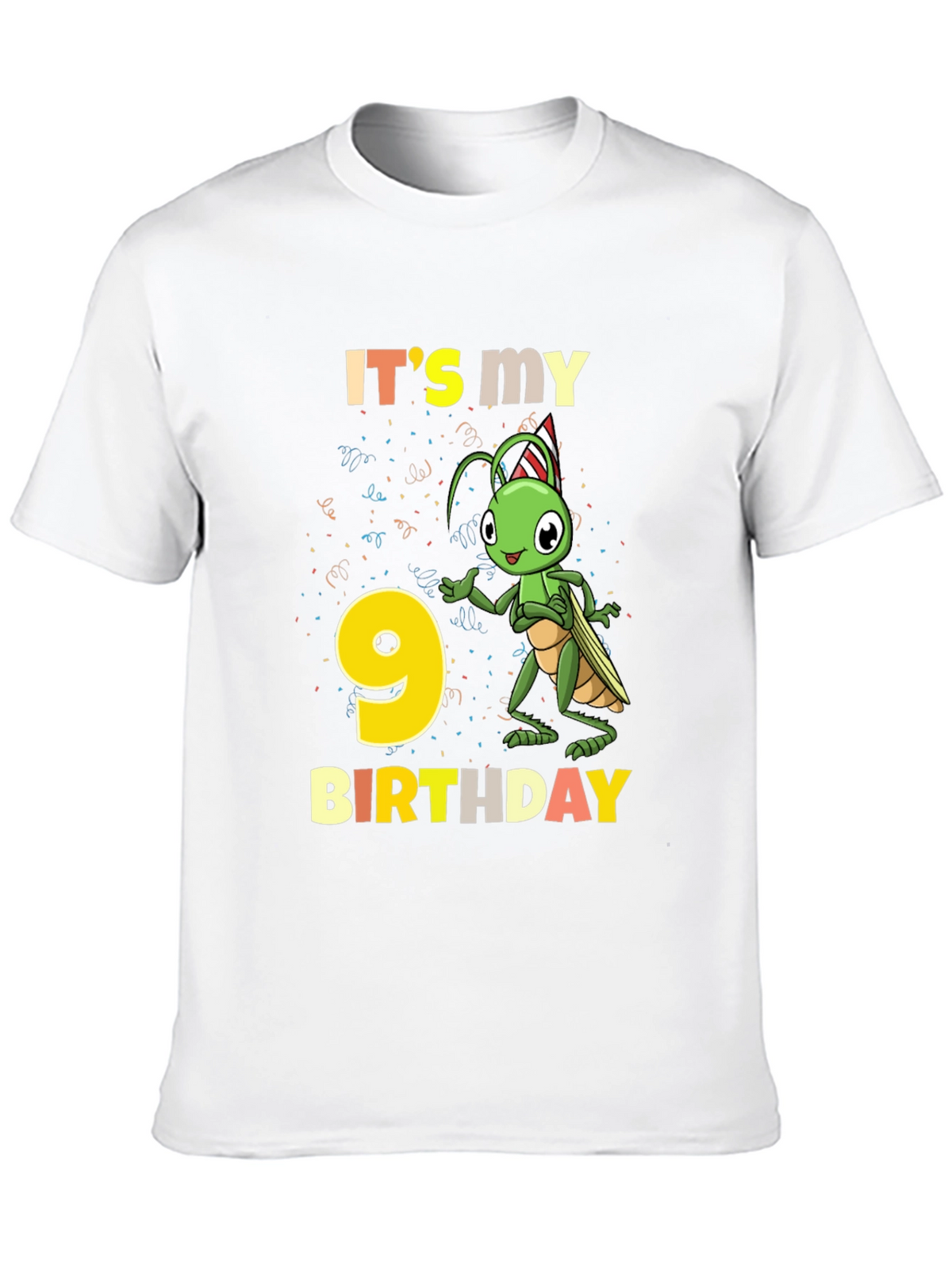 Its My 9th Birthday Cricket T-Shirt