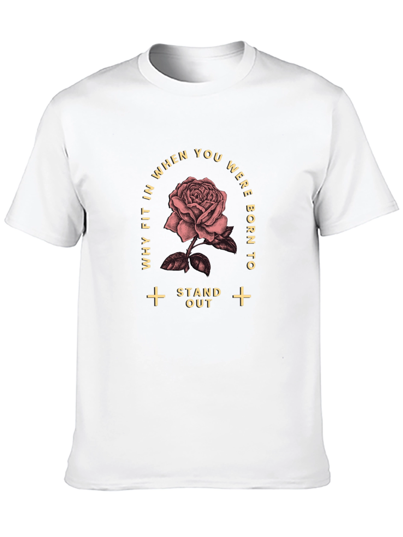 Stand Out Rose Graphic Tee