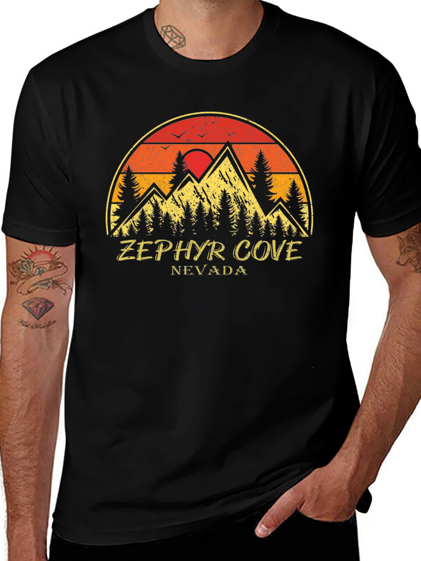 Zephyr Cove Nevada Graphic T-Shirt