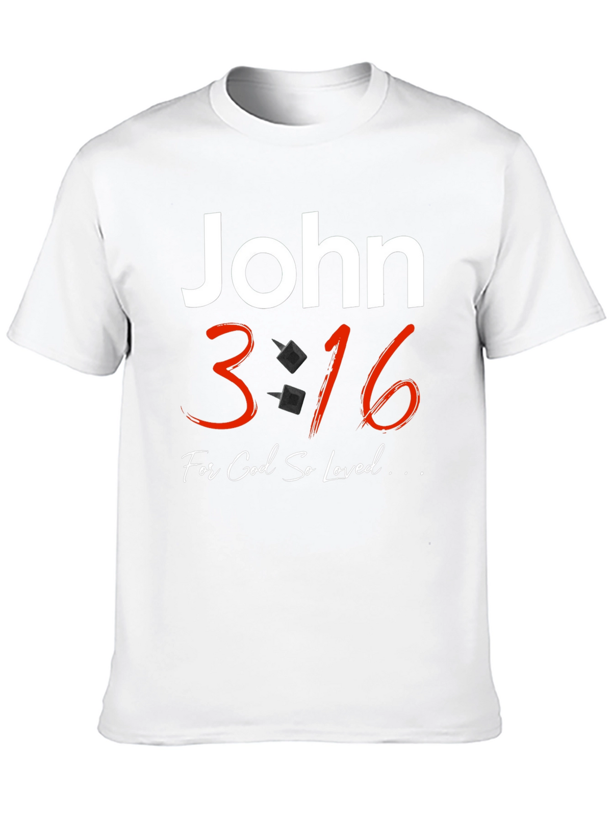 John 3:16 Graphic T-Shirt - Christian Faith Tee
