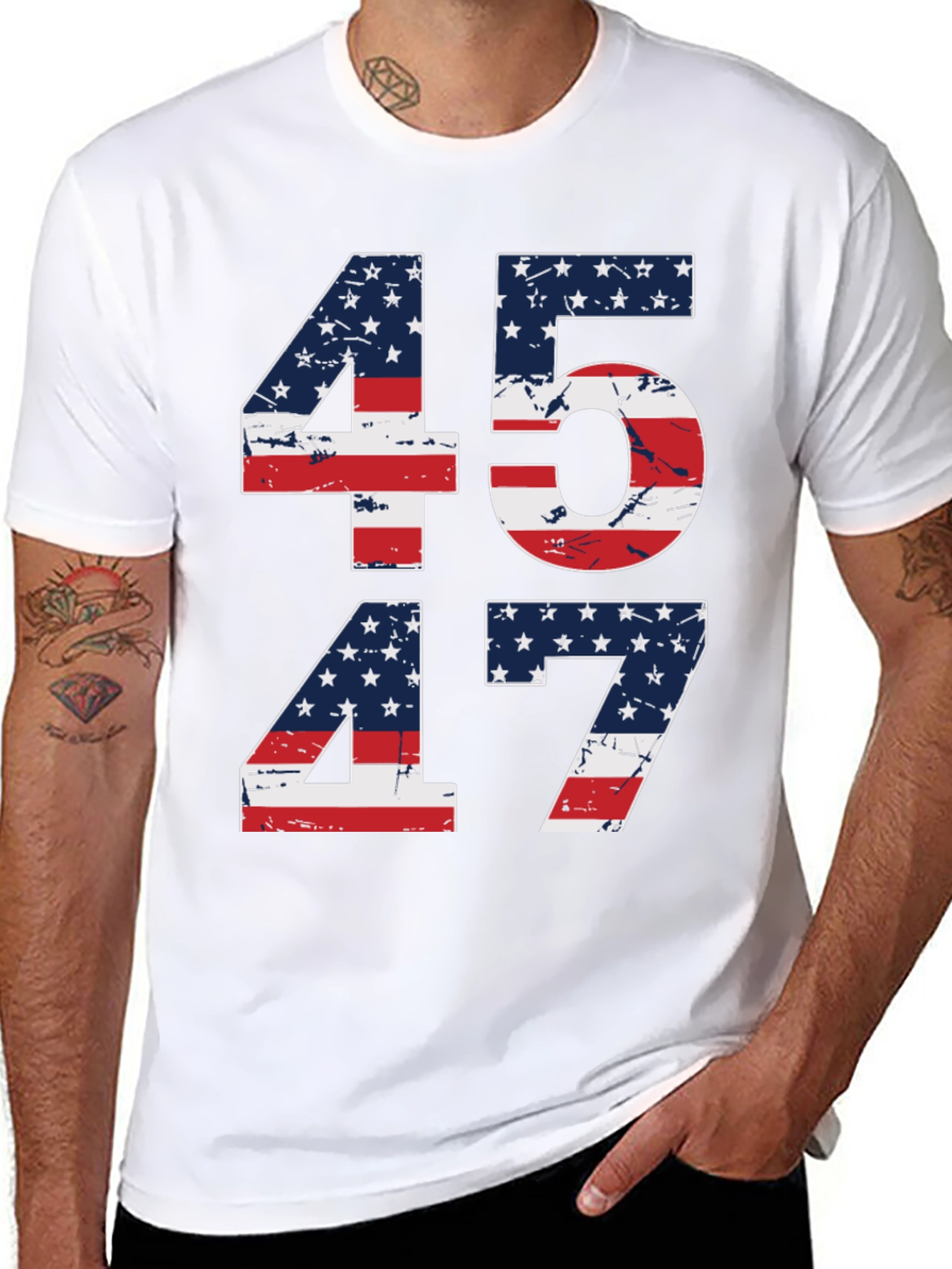45 47 Patriotic T-Shirt
