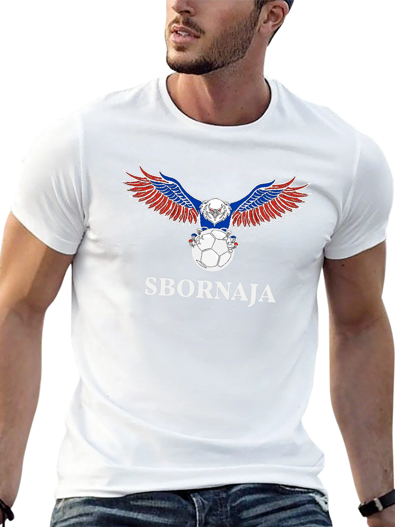 Sbornaja Eagle Crest Soccer T-Shirt