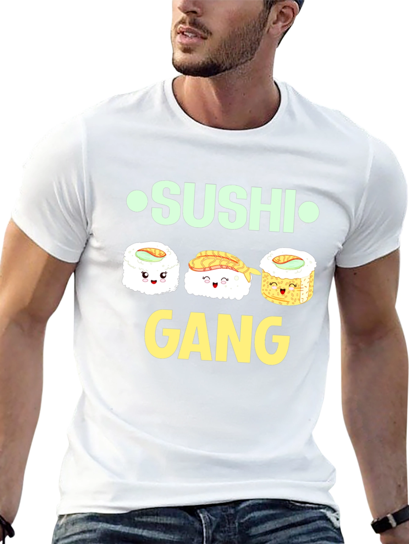 Sushi Gang Black T-Shirt