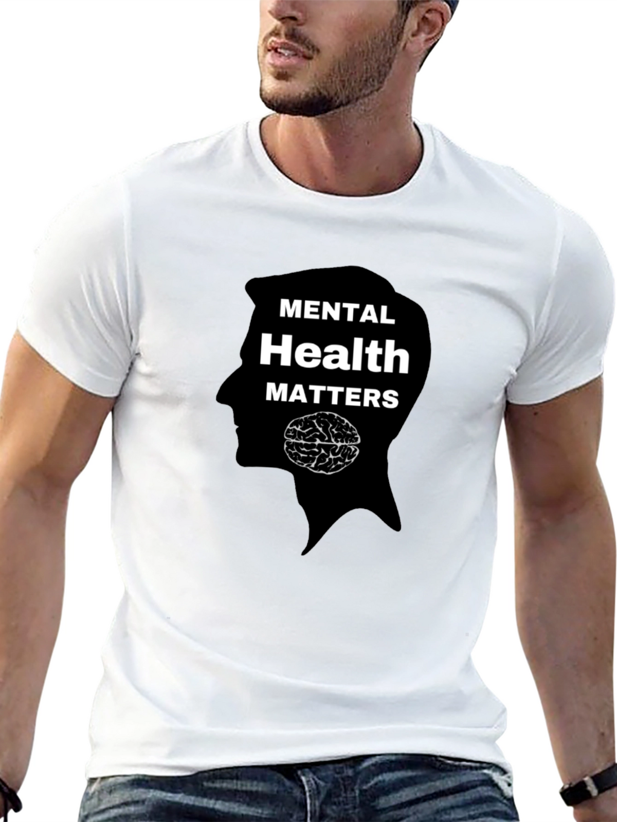Mental Health Matters T-Shirt - Black