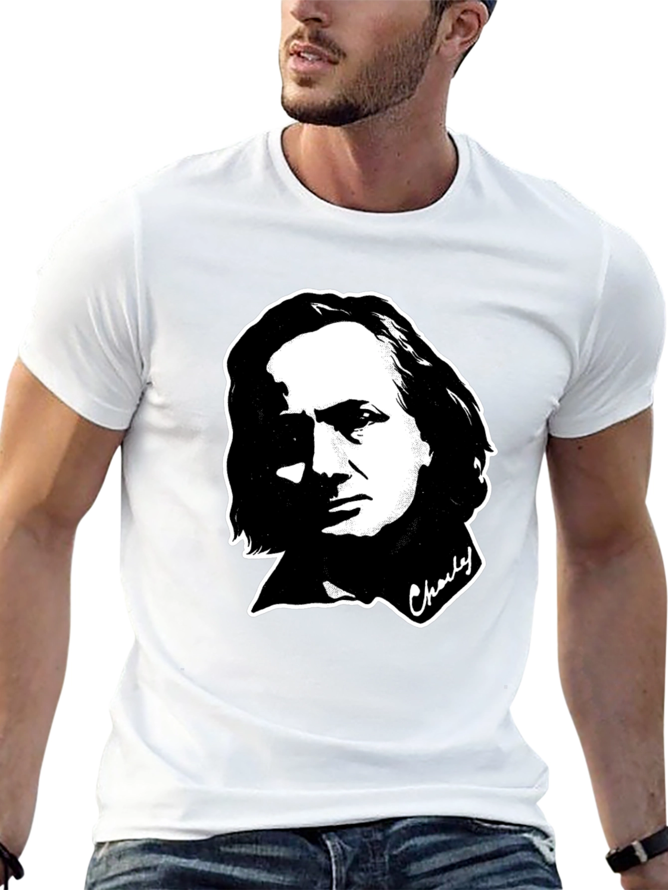 Charly Garcia T-Shirt - Mens Black Tee