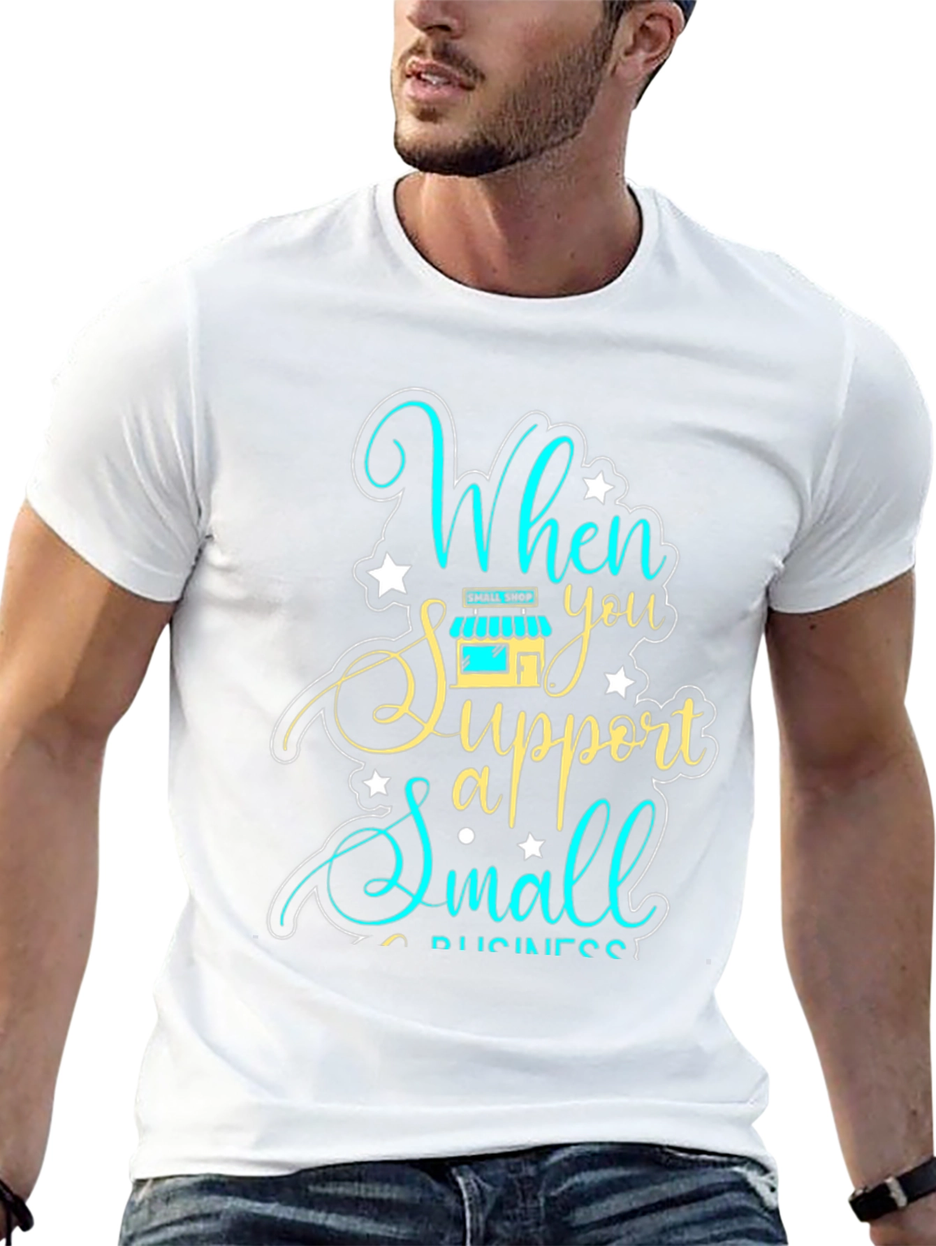 Support Small Business Graphic Tee - Unisex Fit
