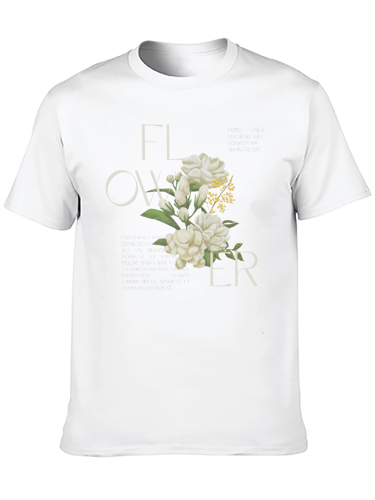 Floral Graphic Print T-Shirt