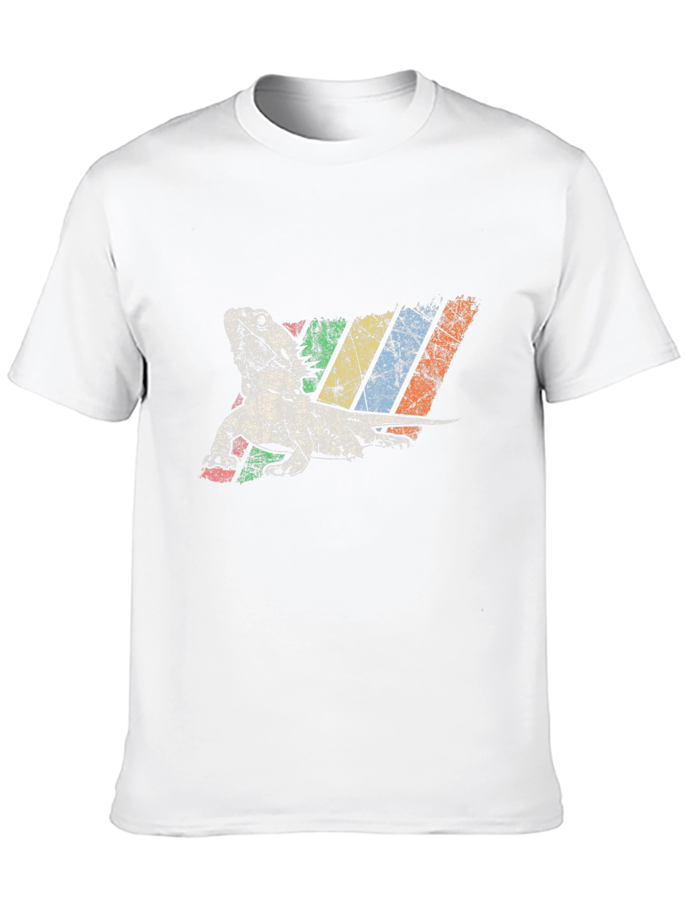 Retro Bearded Dragon T-Shirt - Cool Lizard Tee