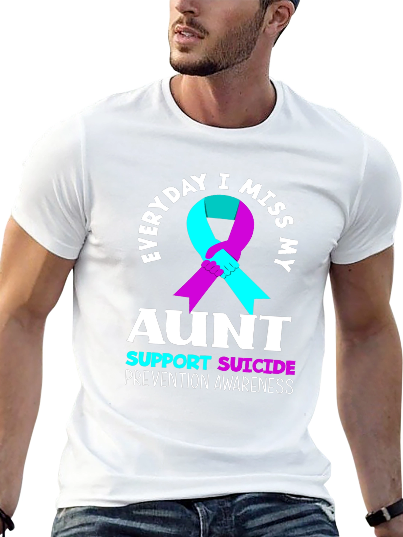 Everyday I Miss My Aunt Suicide Prevention Awareness T-Shirt
