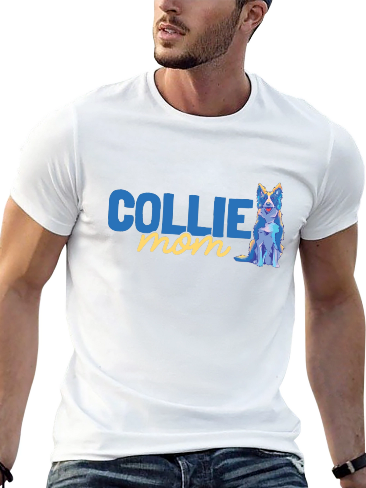 Collie Mom T-Shirt - Dog Lover Apparel