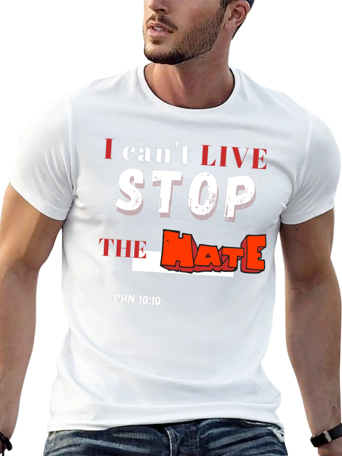 Stop the Hate Graphic Tee