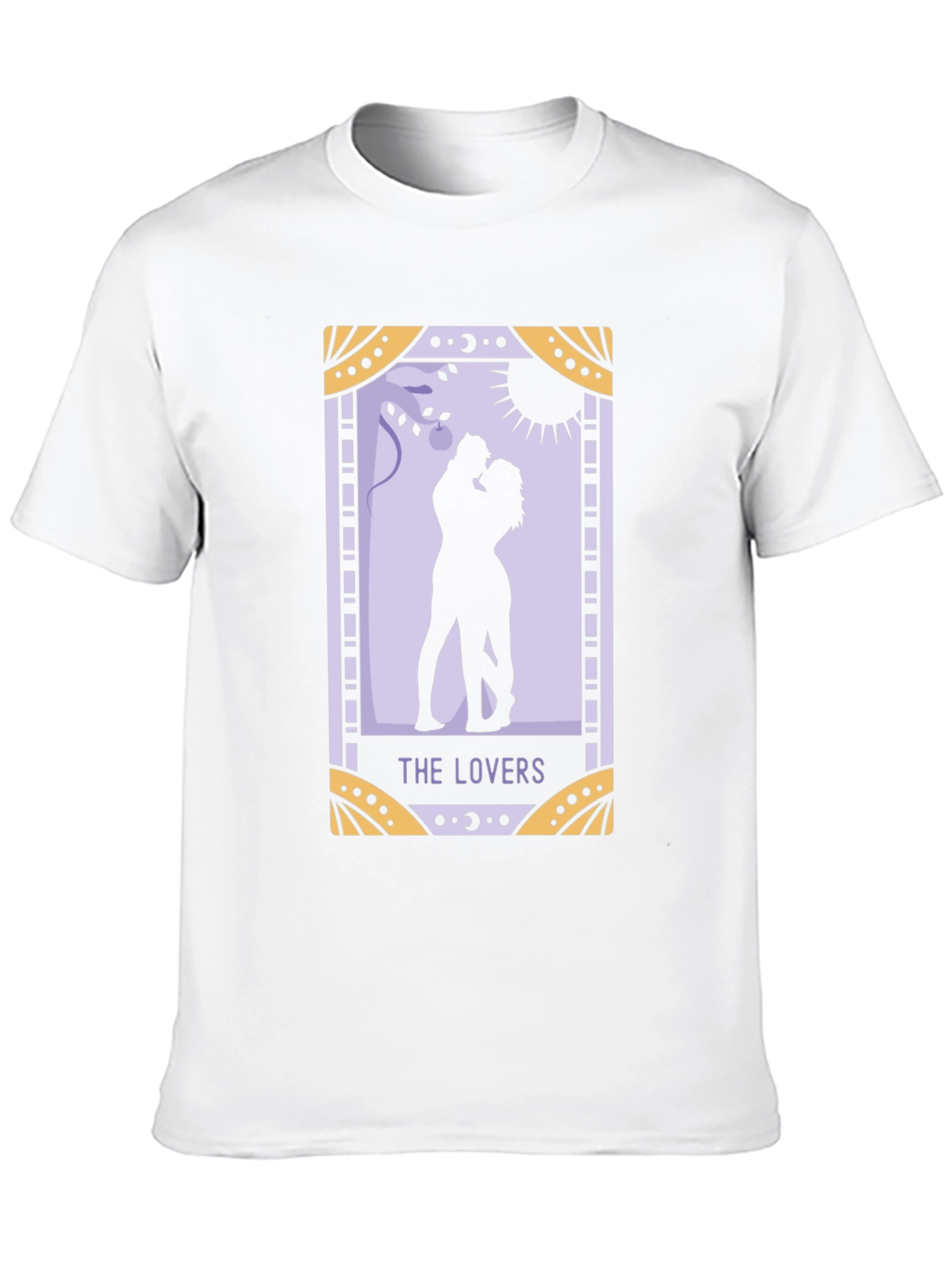 The Lovers Tarot Card Graphic T-Shirt