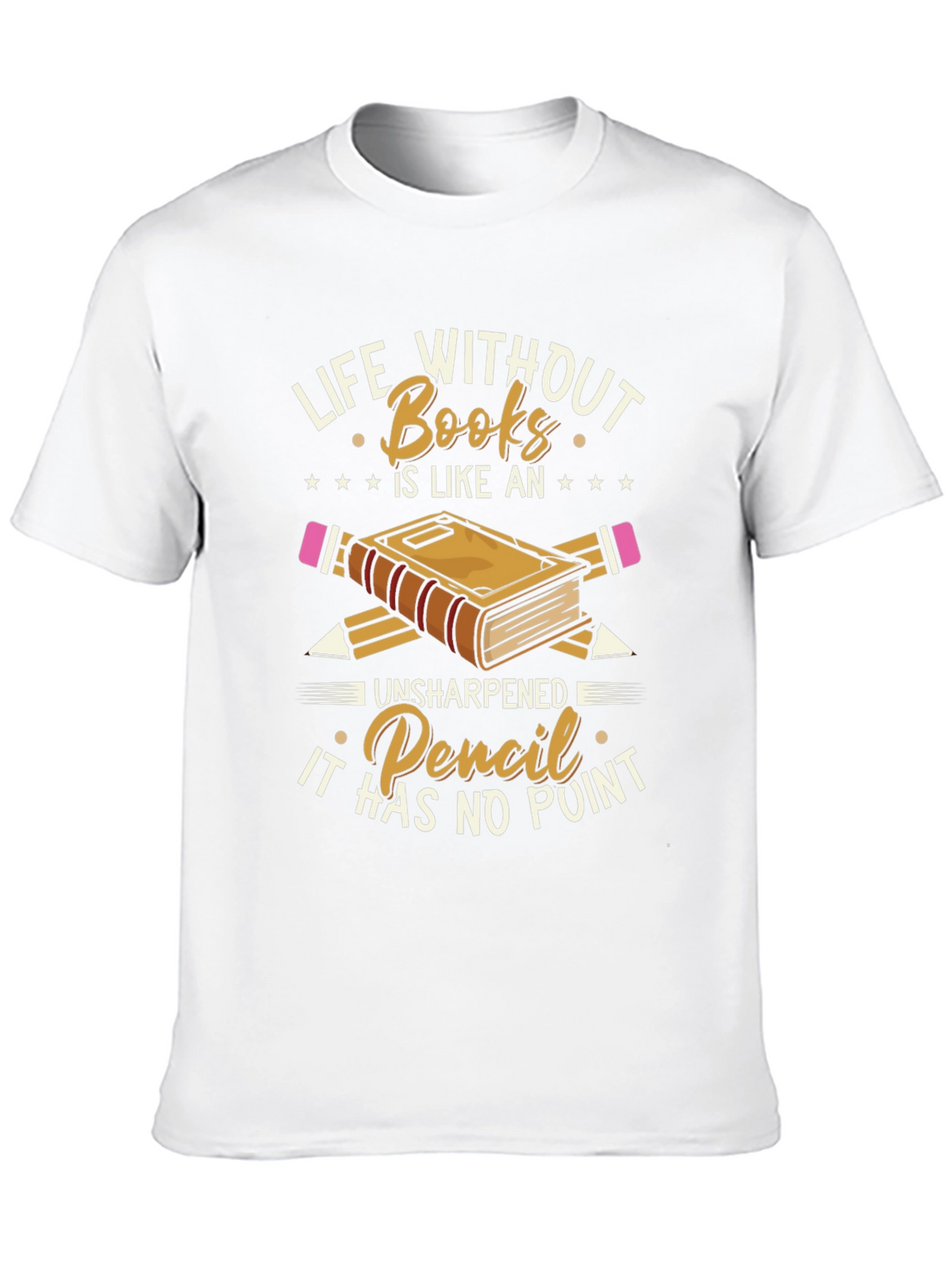Life Without Books Graphic Tee