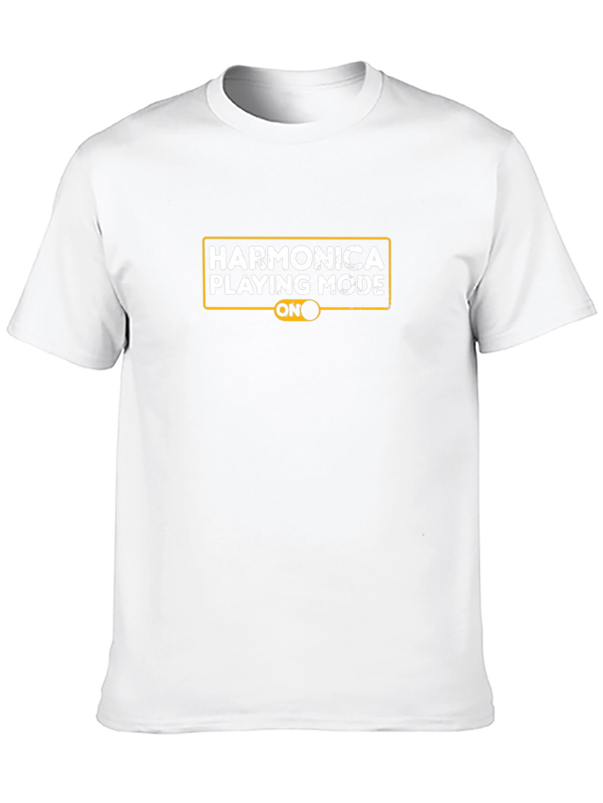 Harmonica Playing Mode ON T-Shirt