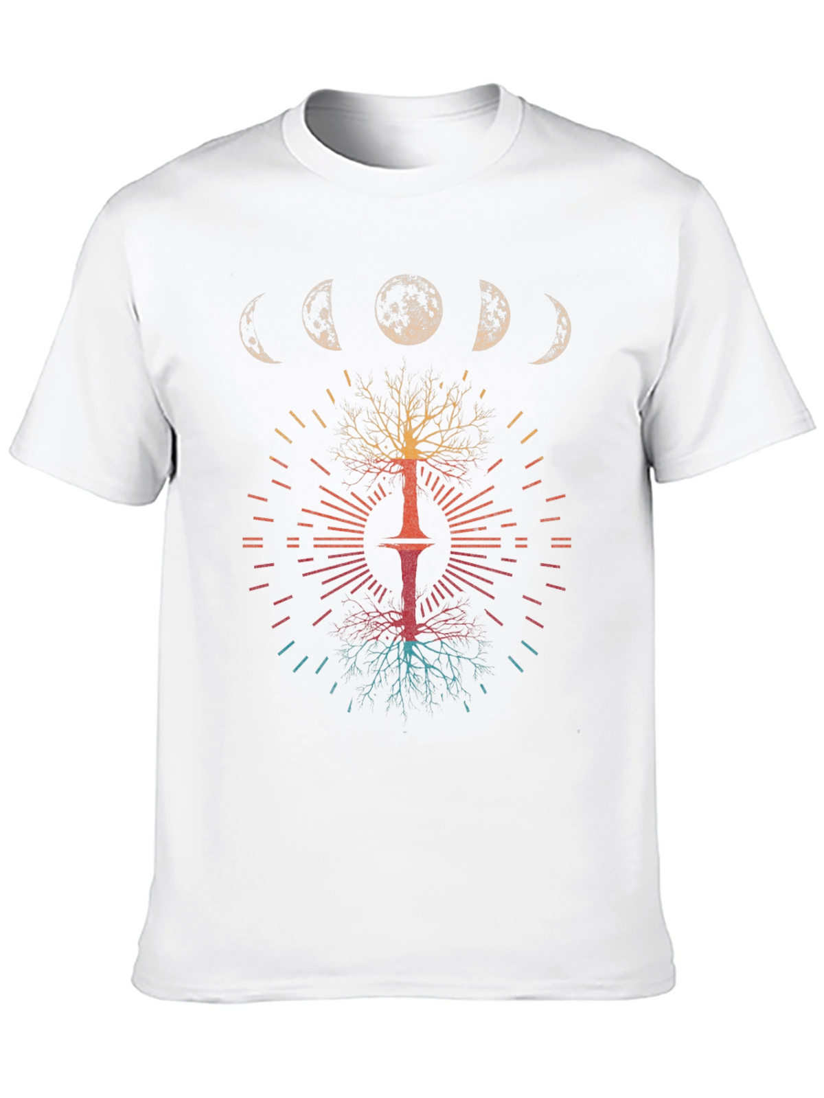 Moon Phase Tree Graphic Tee