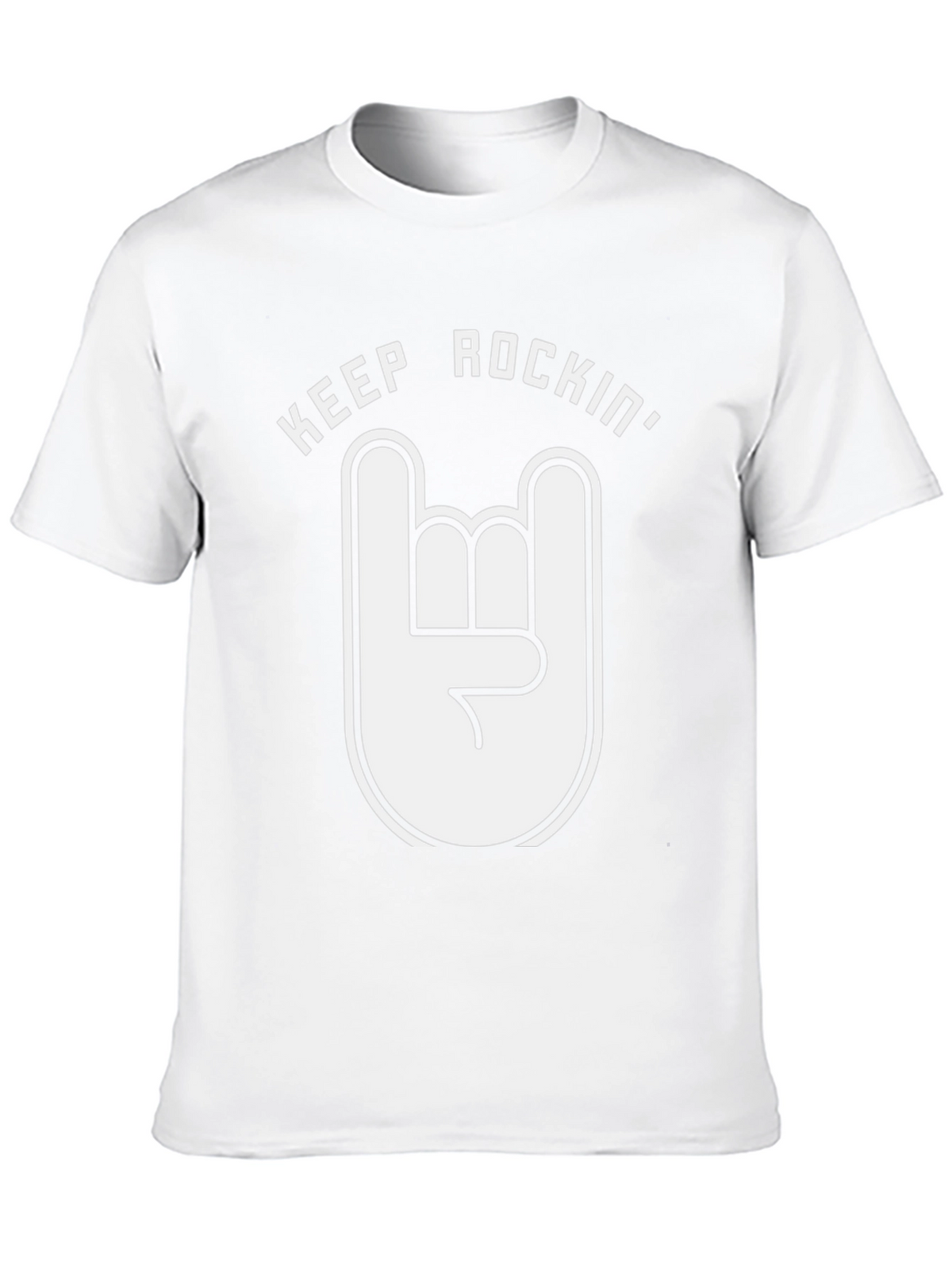 Keep Rockin Graphic Tee - Black