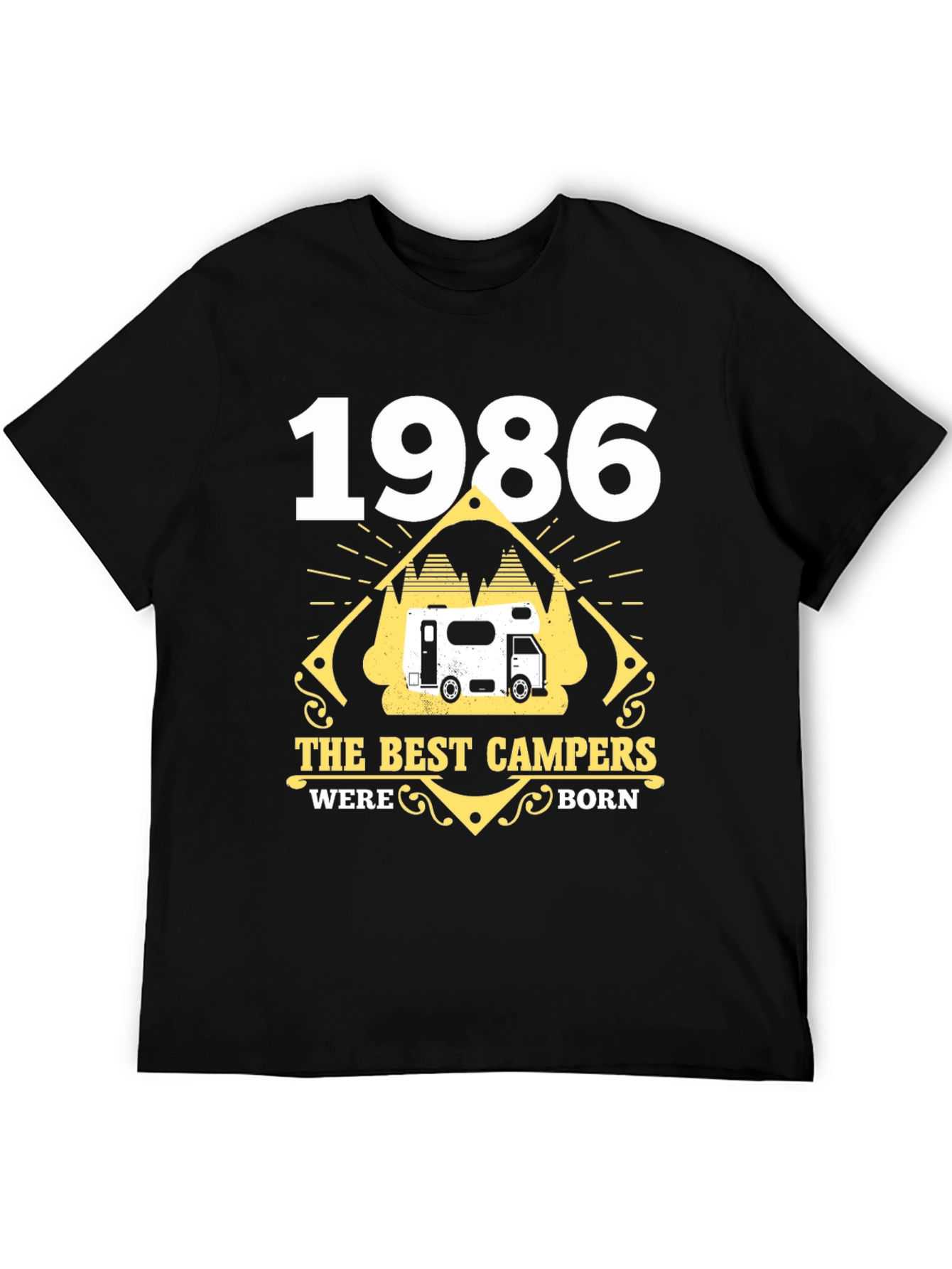 1986 Best Campers Born T-Shirt
