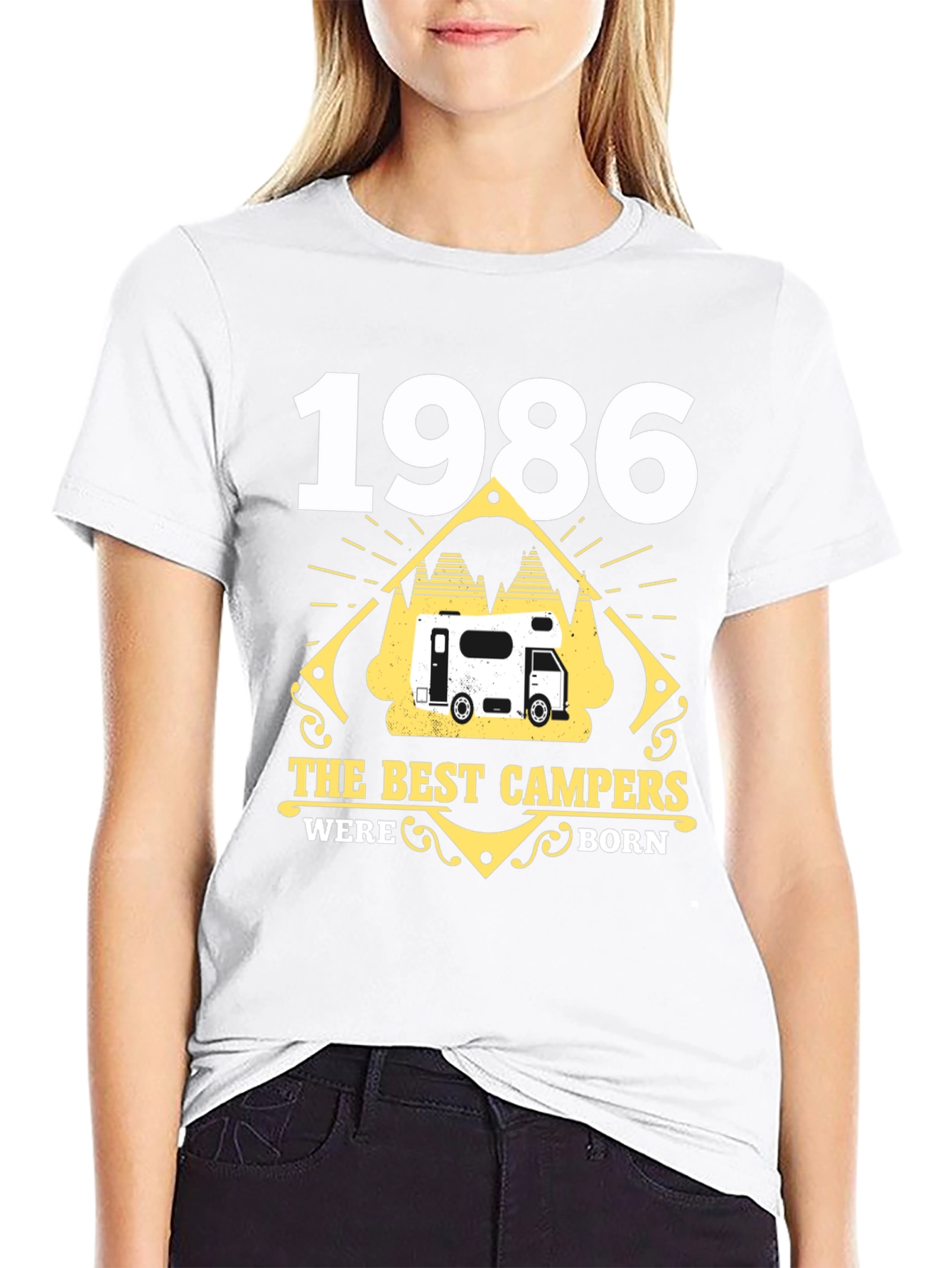 1986 Best Campers Born T-Shirt