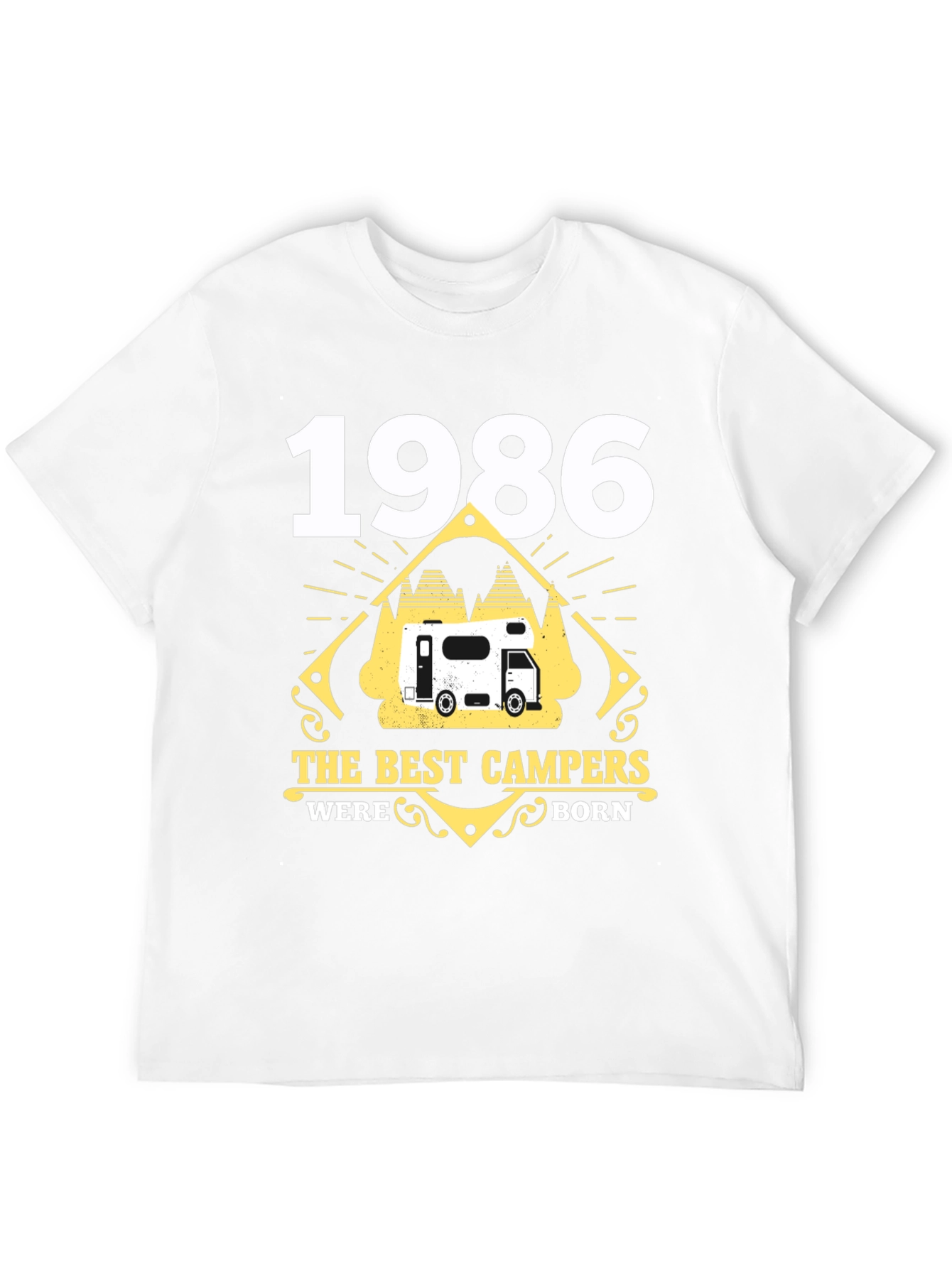 1986 Best Campers Born T-Shirt