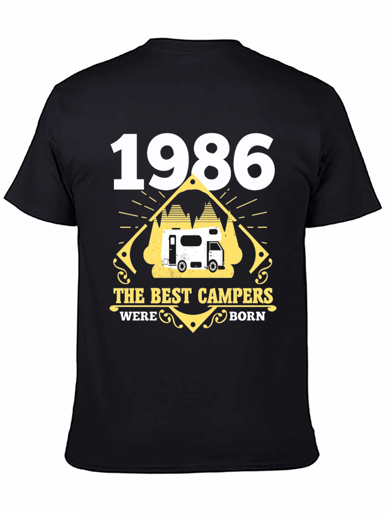 1986 Best Campers Born T-Shirt