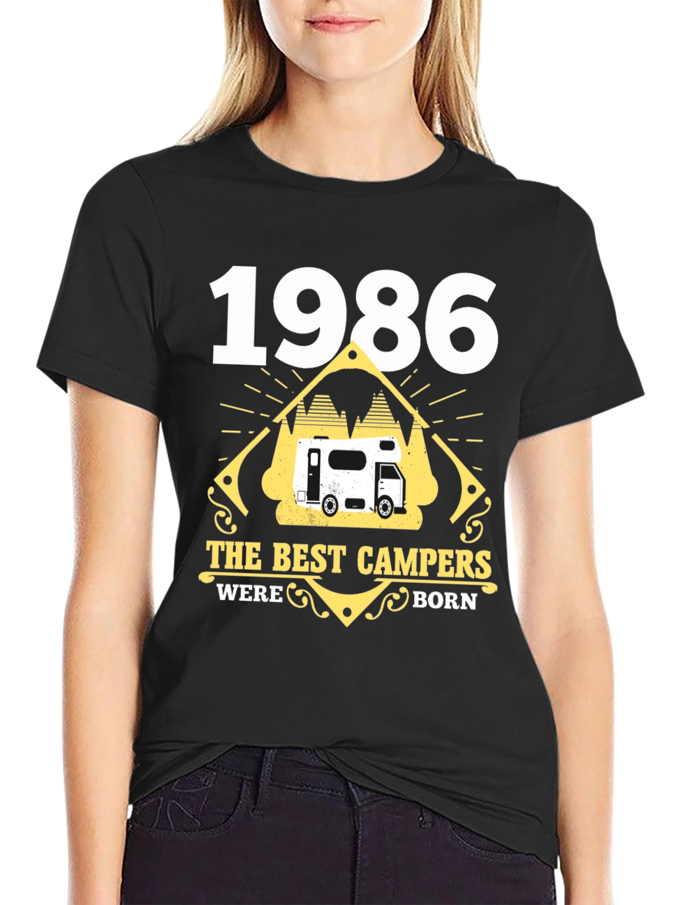 1986 Best Campers Born T-Shirt