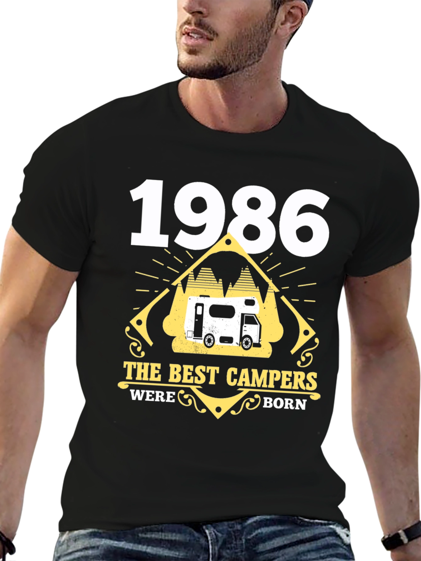 1986 Best Campers Born T-Shirt