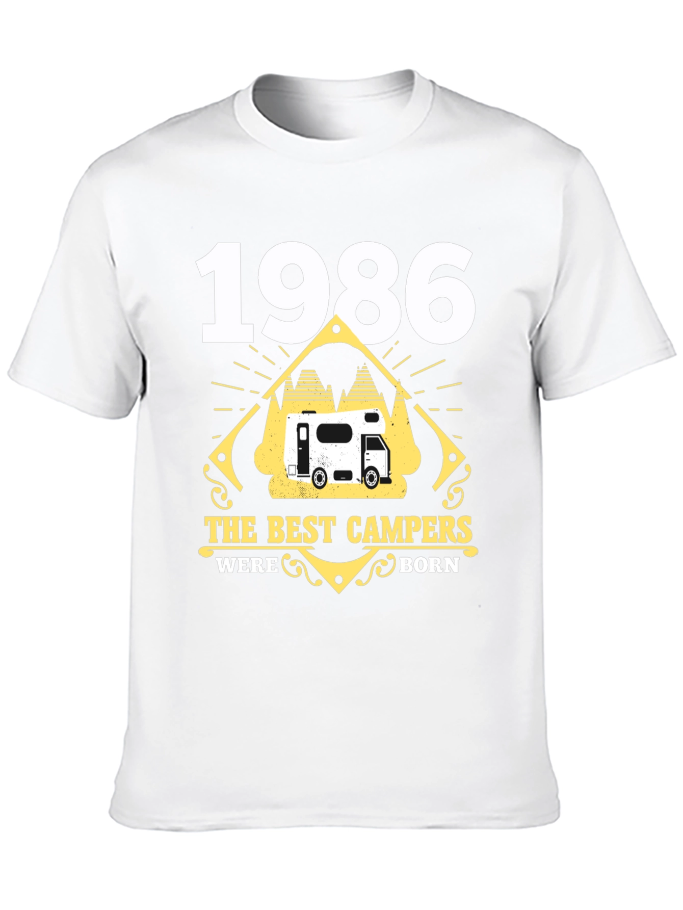 1986 Best Campers Born T-Shirt