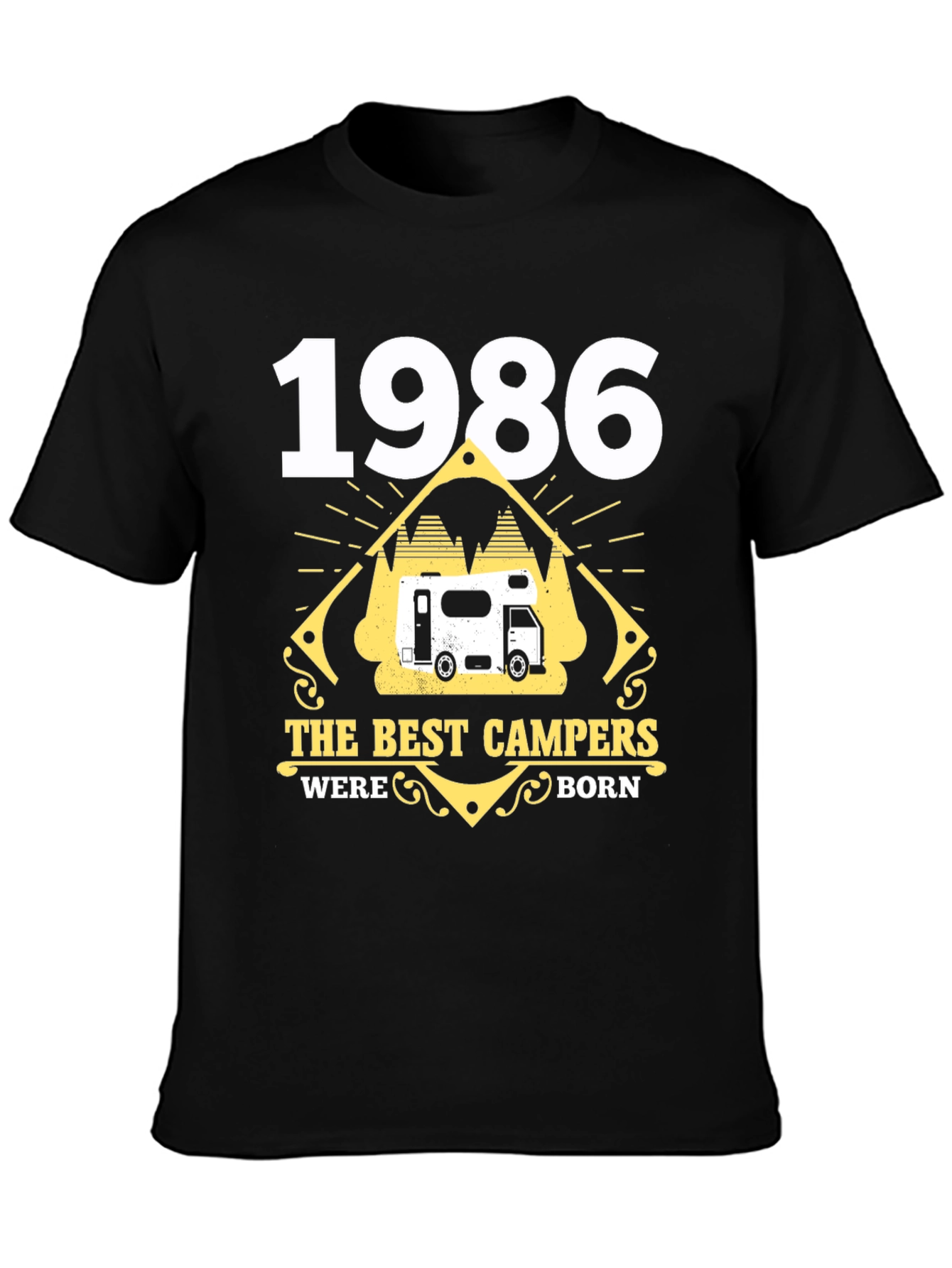 1986 Best Campers Born T-Shirt