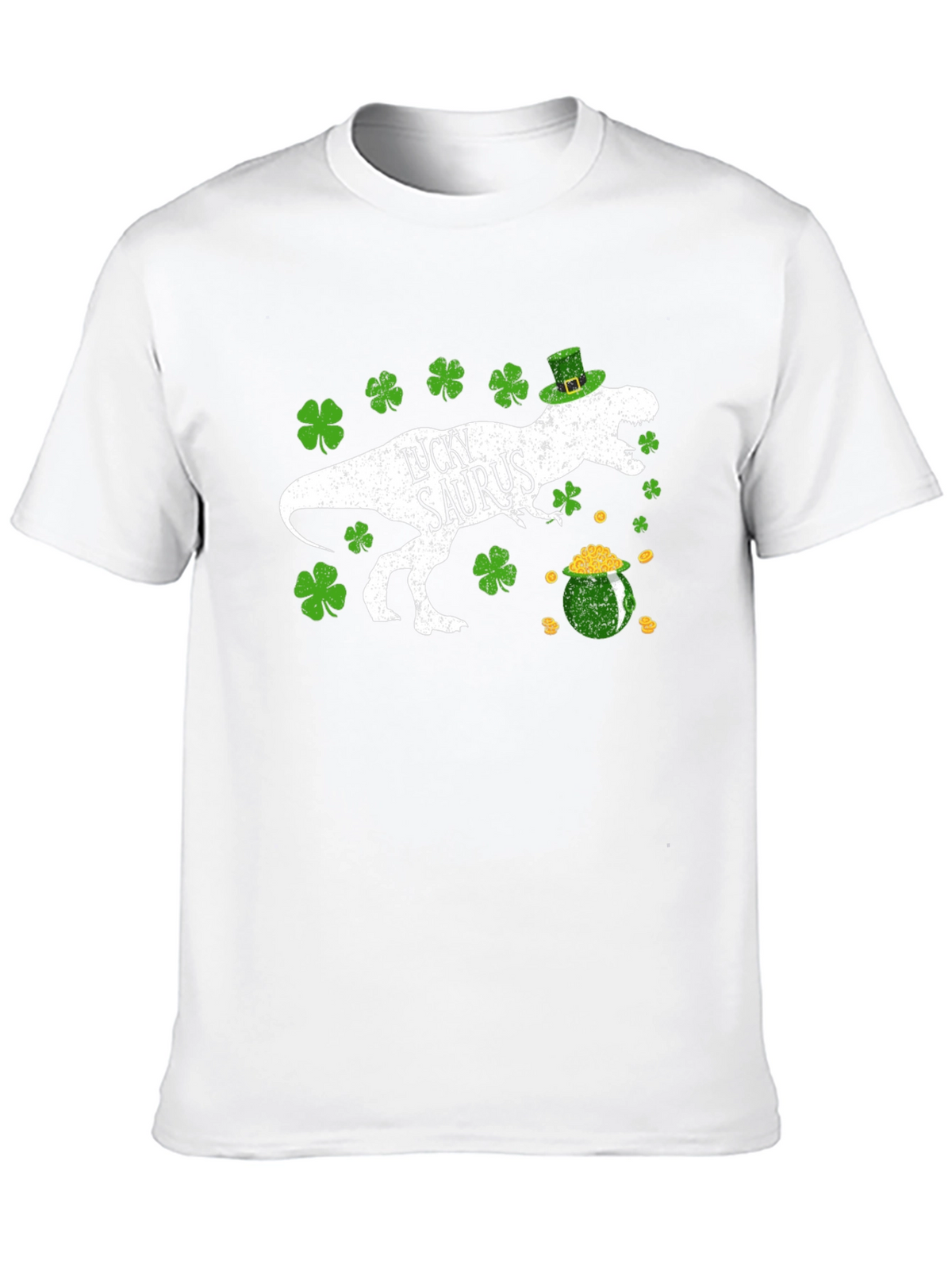 Lucky Saurus St. Patricks Day Graphic Tee