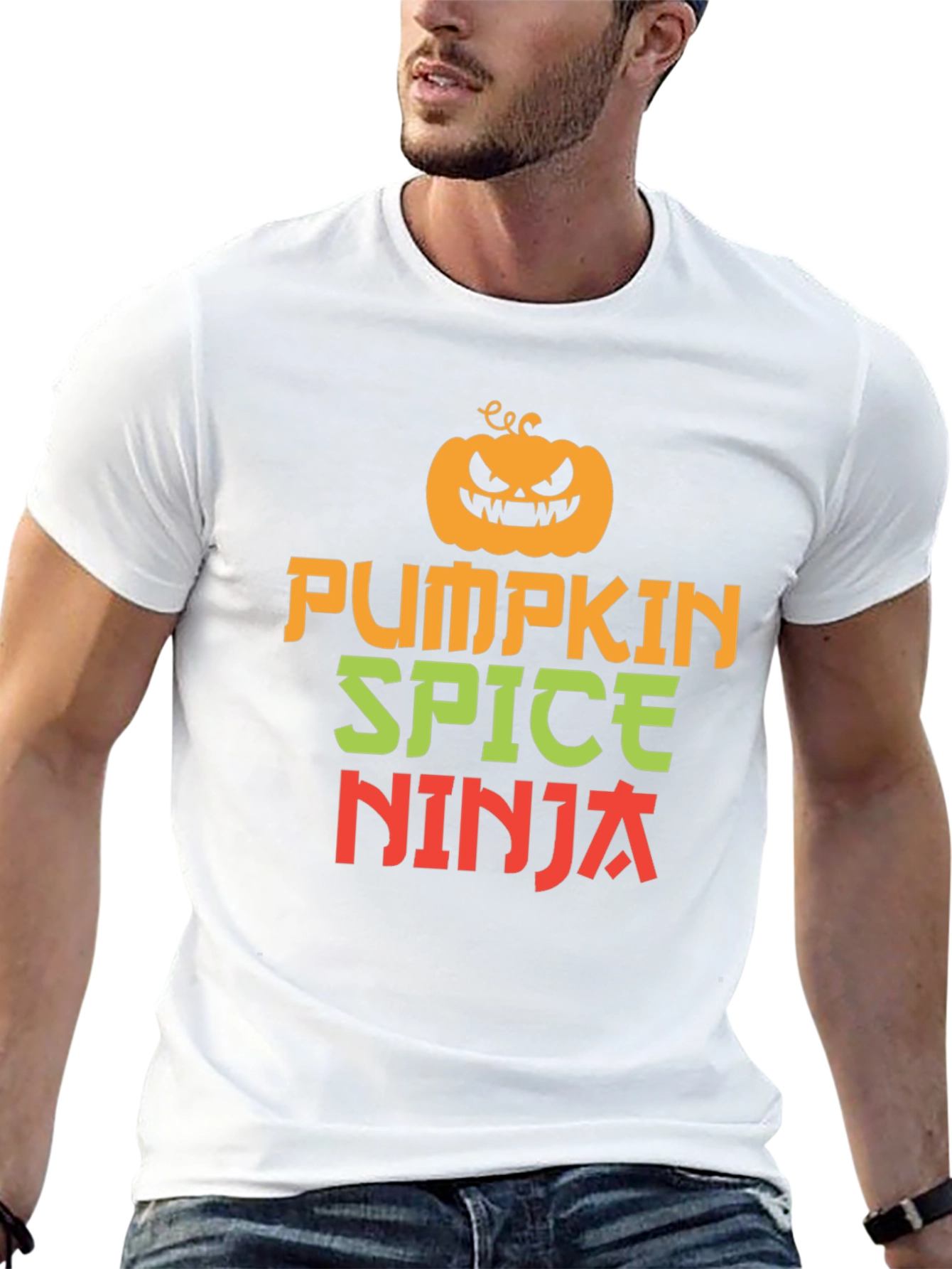 Pumpkin Spice Ninja T-Shirt - Halloween Apparel