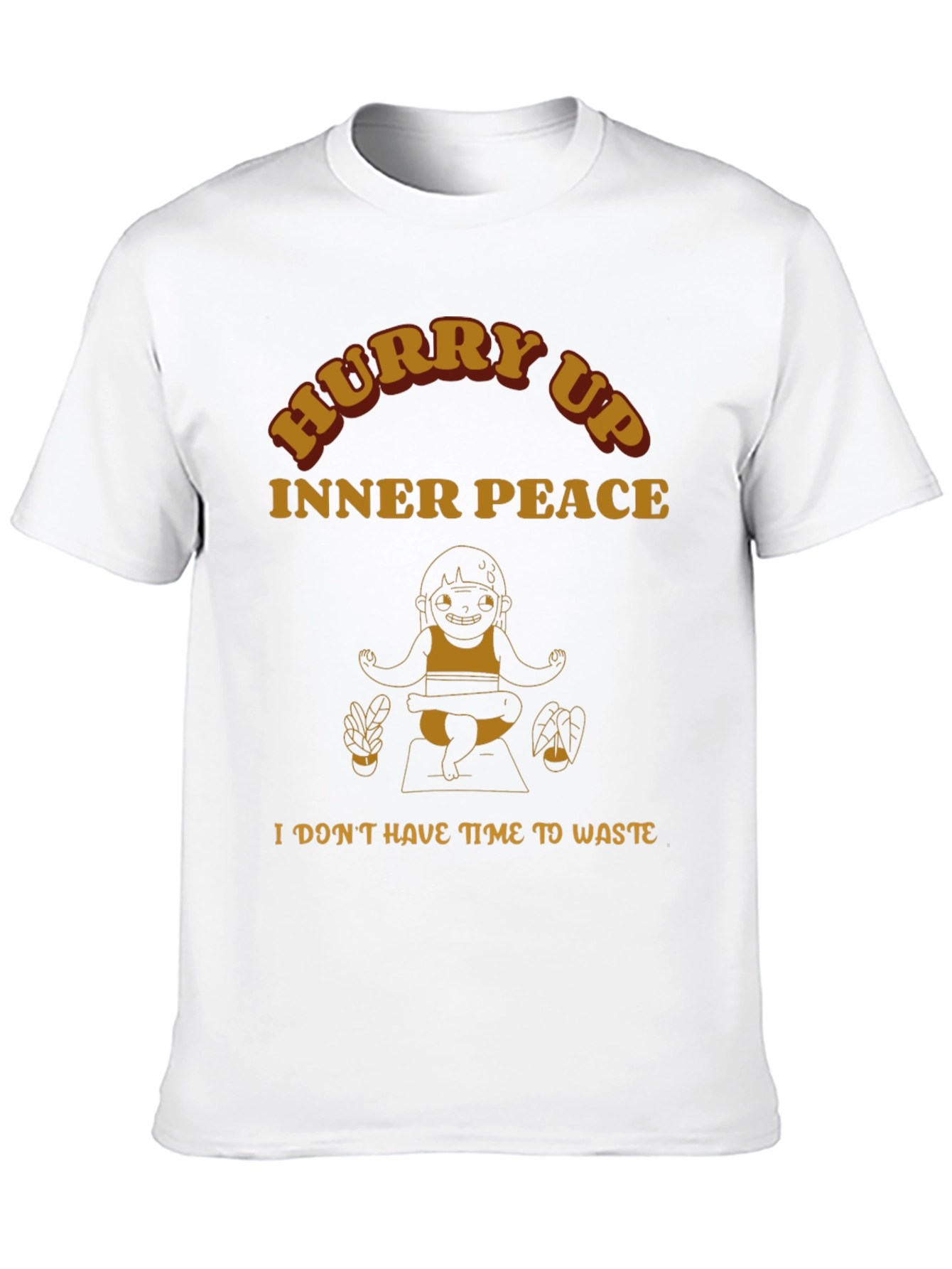 Hurry Up Inner Peace Graphic Tee