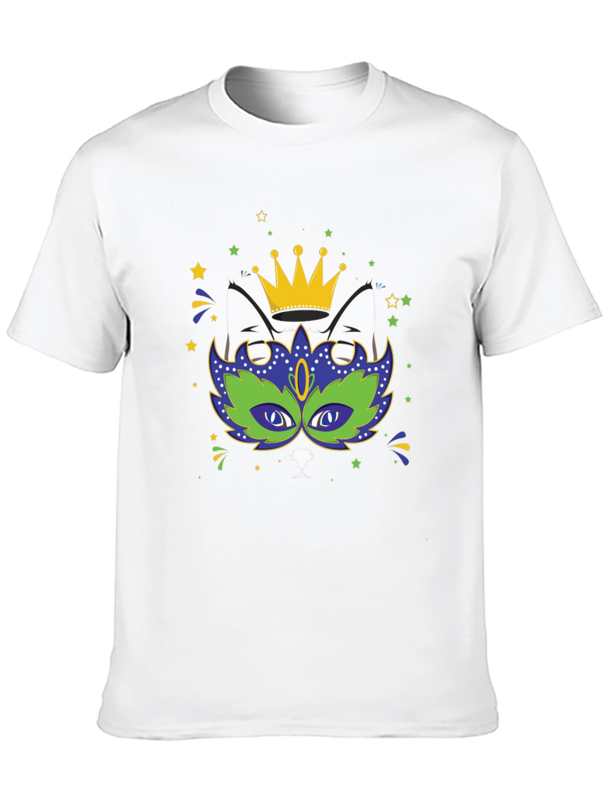 Mardi Gras Cat T-Shirt - King Cat Tee