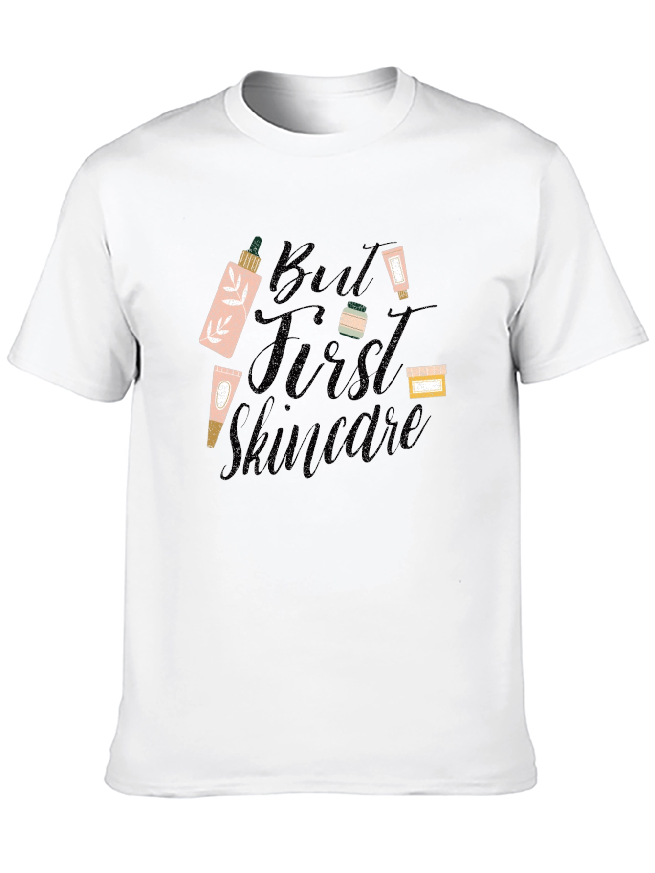 But First Skincare Black T-Shirt - Beauty Lover Tee