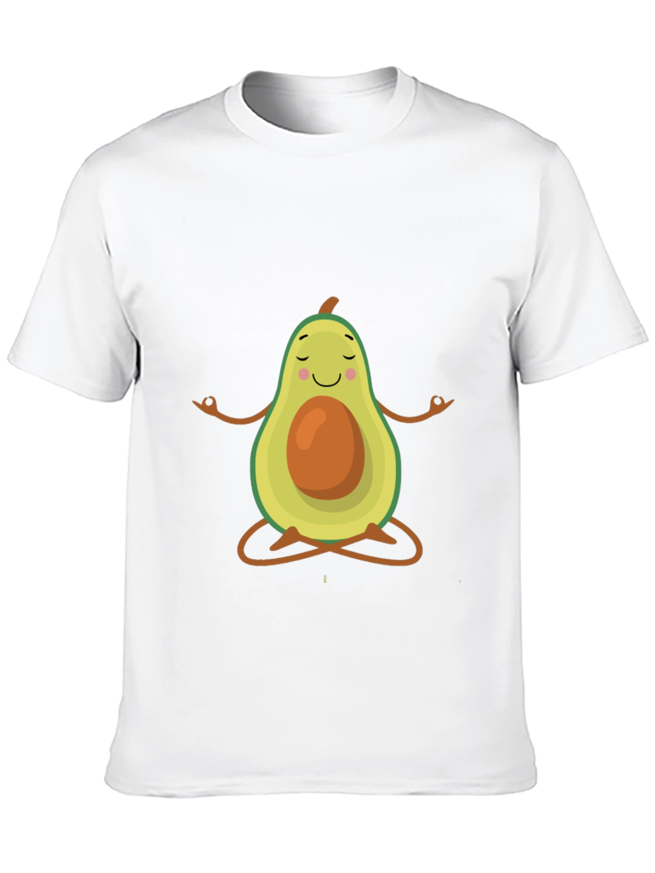 Zen Avocado T-Shirt - Funny Yoga Tee