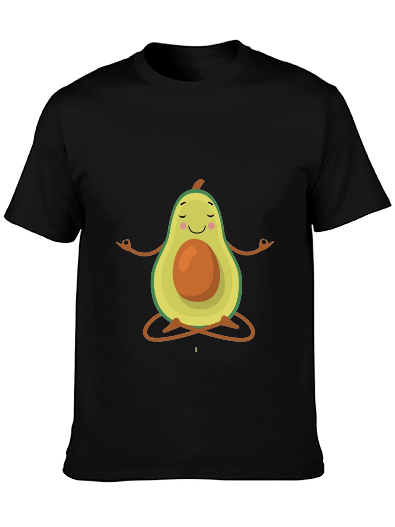 Zen Avocado T-Shirt - Funny Yoga Tee